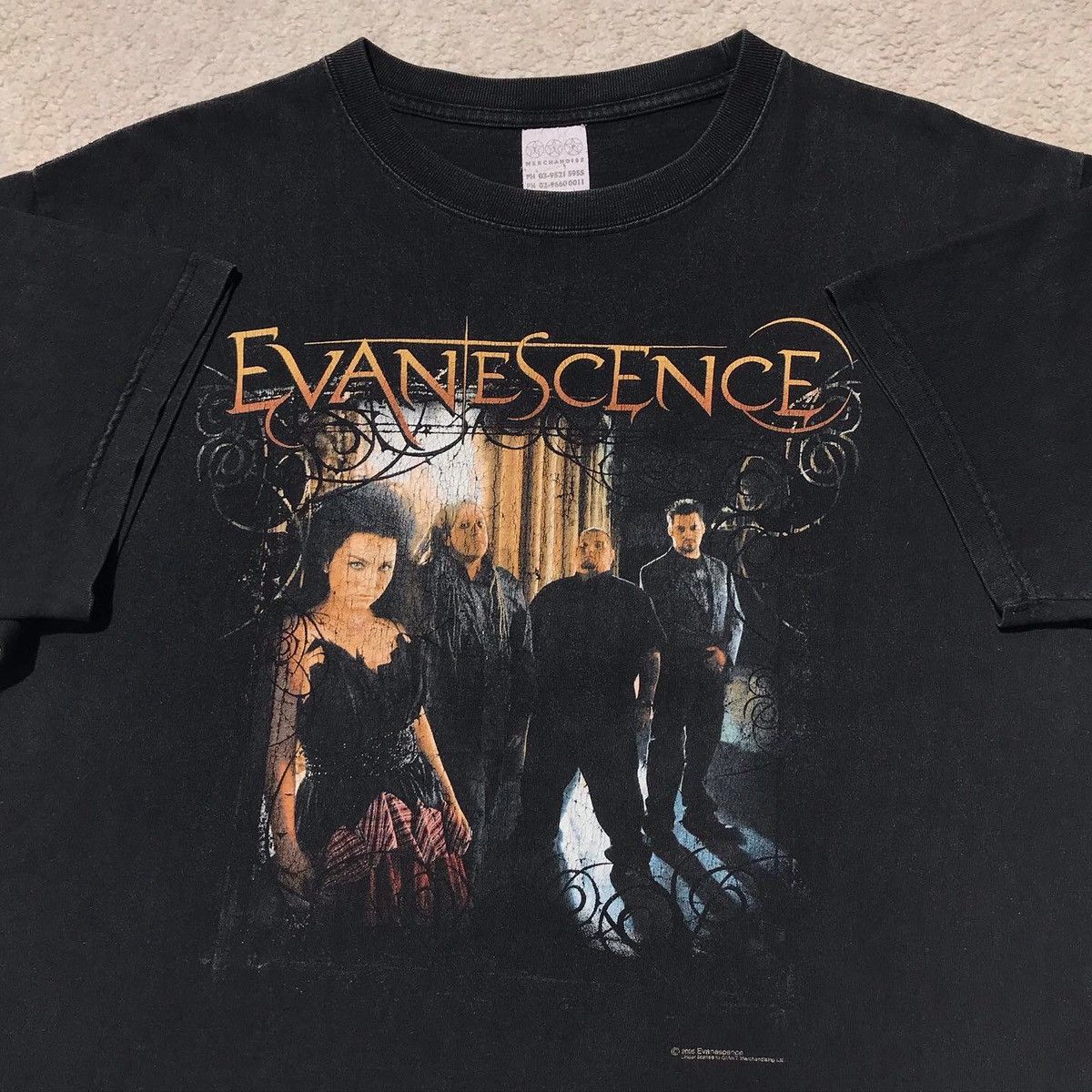 Band Tees Evanescence 2006 Tee Hoodie, Sweatshirt | PodTeesHub.com