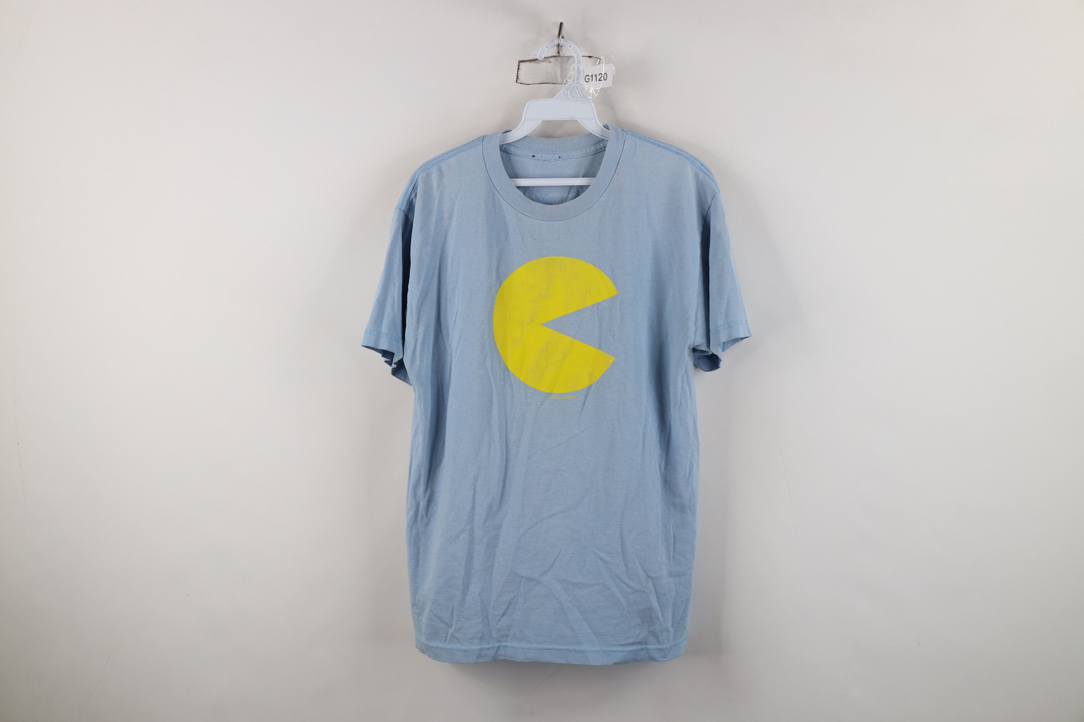 Vintage 90s Namco Spell Out Pac Man Video Game T Shirt Hoodie, Sweatshirt | PodTeesHub.com