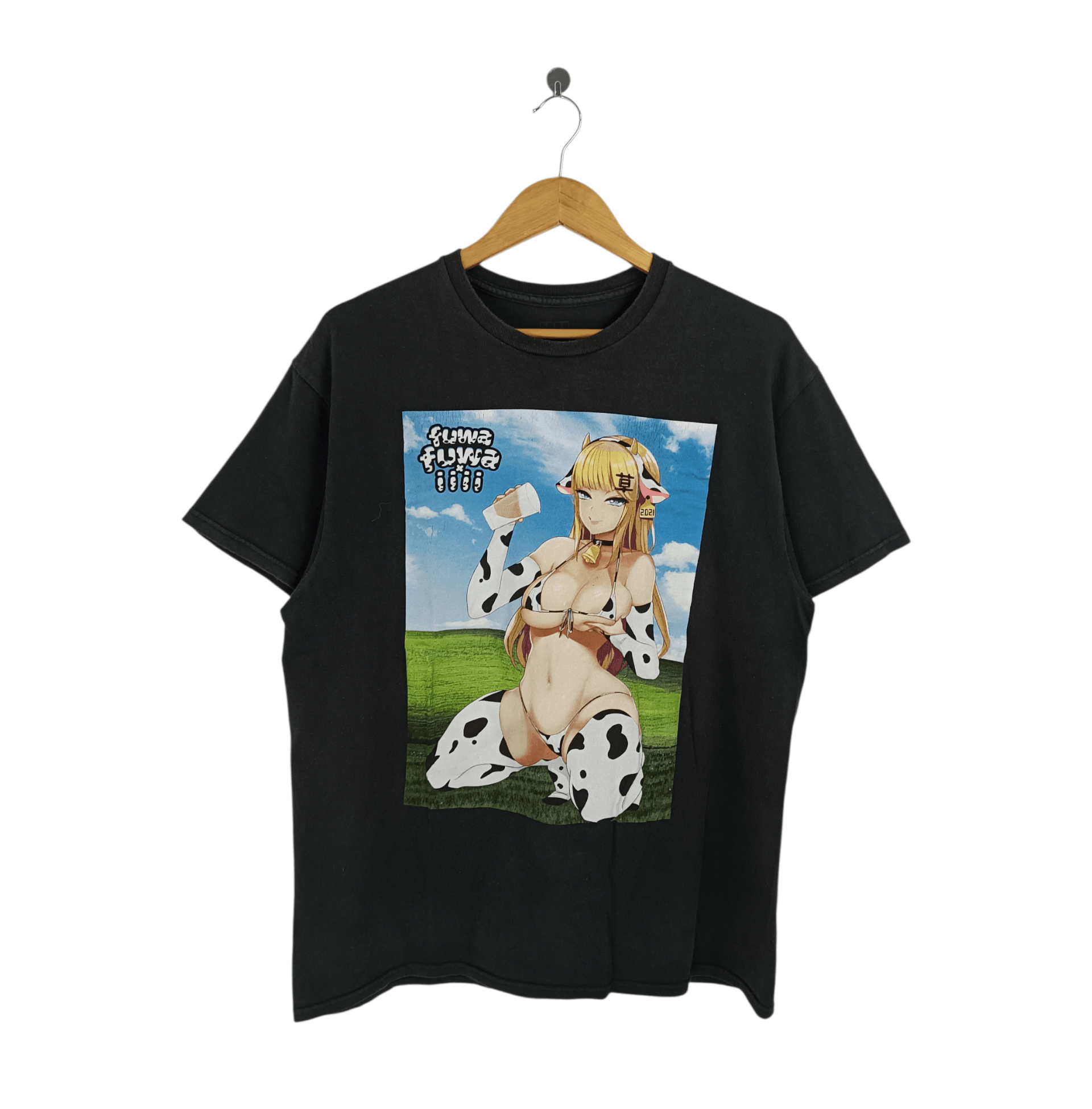 Anime Vintage Fuwa Fuwa Mommy Milkers Sexy Cute Porn Humor Tee Hoodie, Sweatshirt | PodTeesHub.com