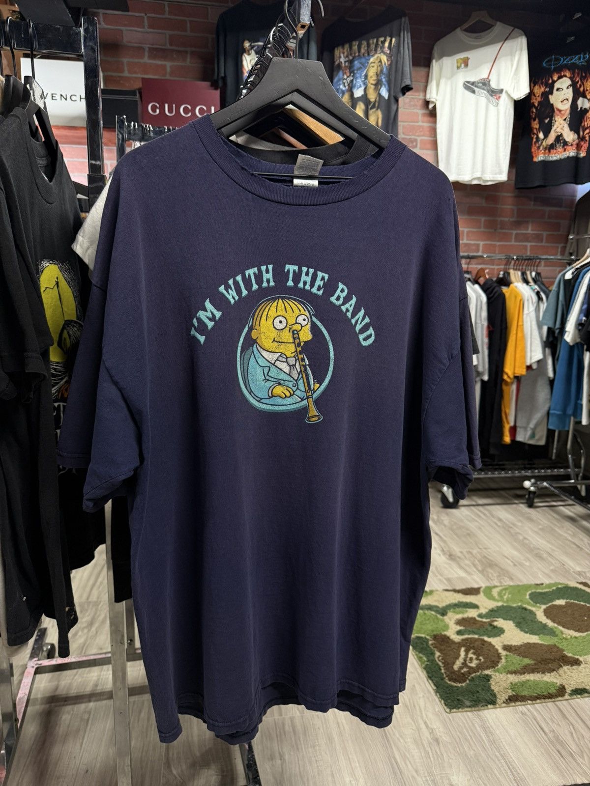 Vintage Simpsons Cartoon T Shirt Adult Size 2xl Hoodie, Sweatshirt | PodTeesHub.com