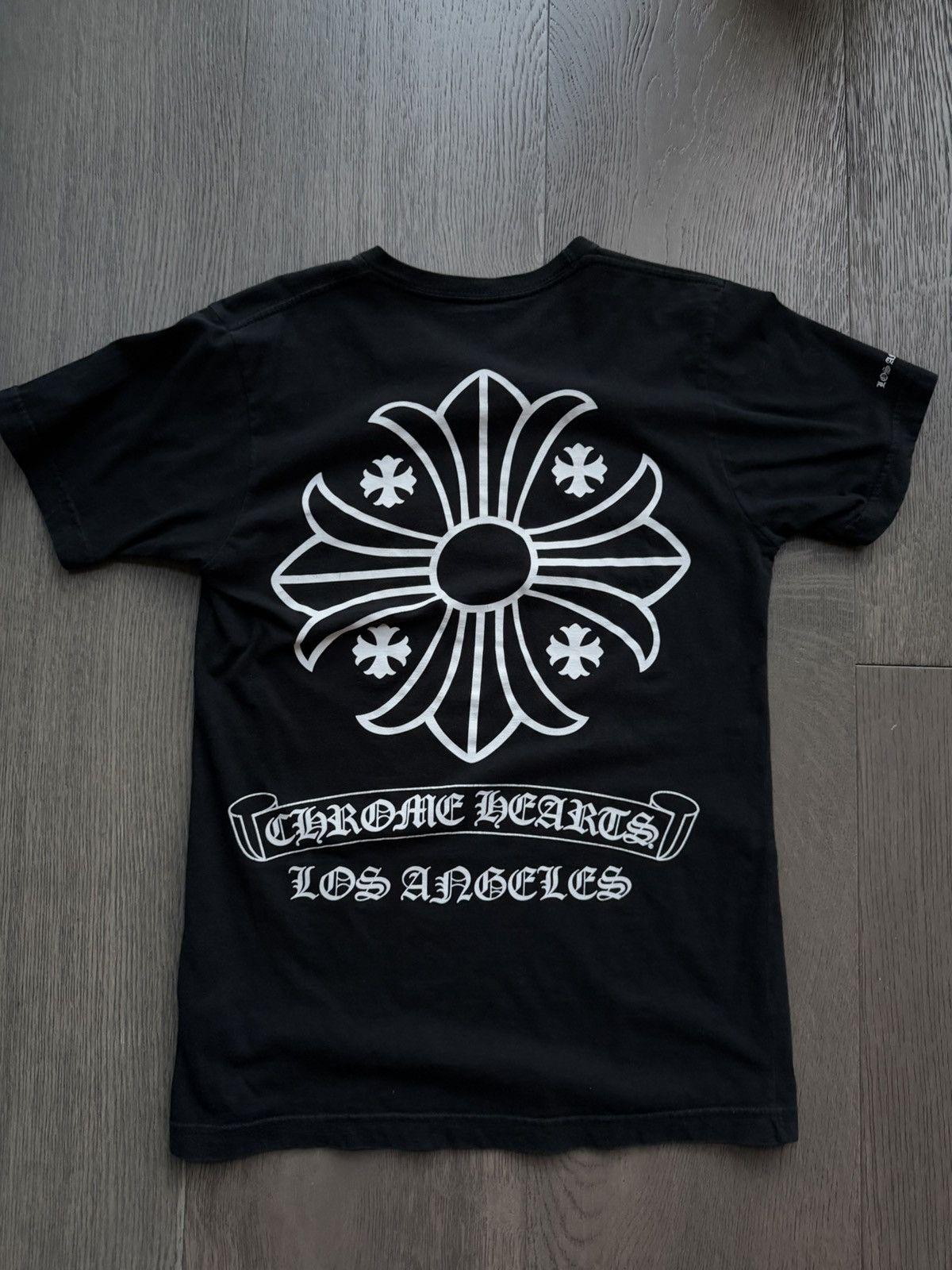Hearts Chrome Hearts Los Angeles Plus Cross Black T Shirt Hoodie, Sweatshirt | PodTeesHub.com