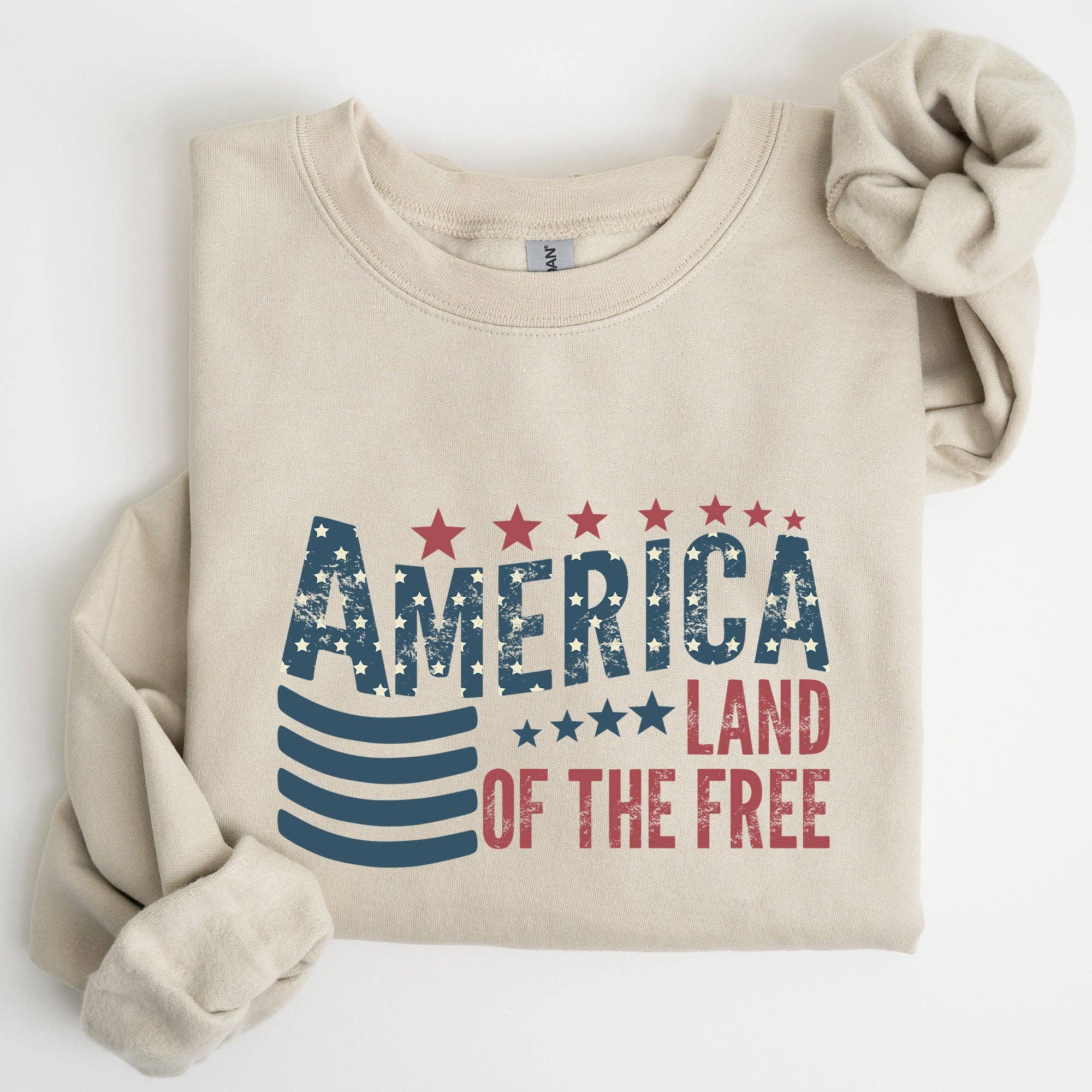 America, Flag, Land of the Free, Patriotic, USA Sweatshirt T-Shirts, Hoodie | PodTeesHub.com