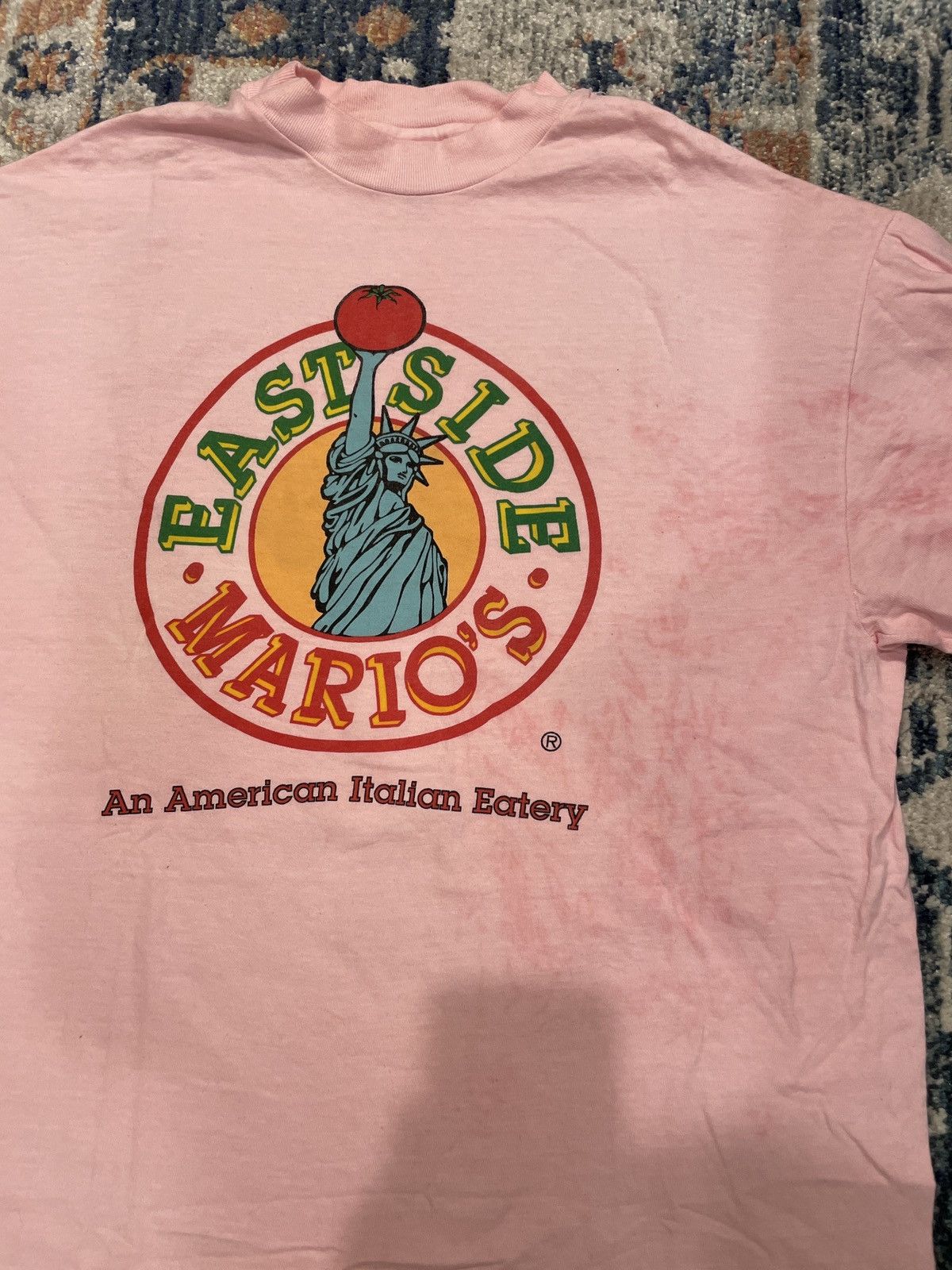 Vintage Hanes Beefy T Eastside Mario S Tee Hoodie, Sweatshirt | PodTeesHub.com