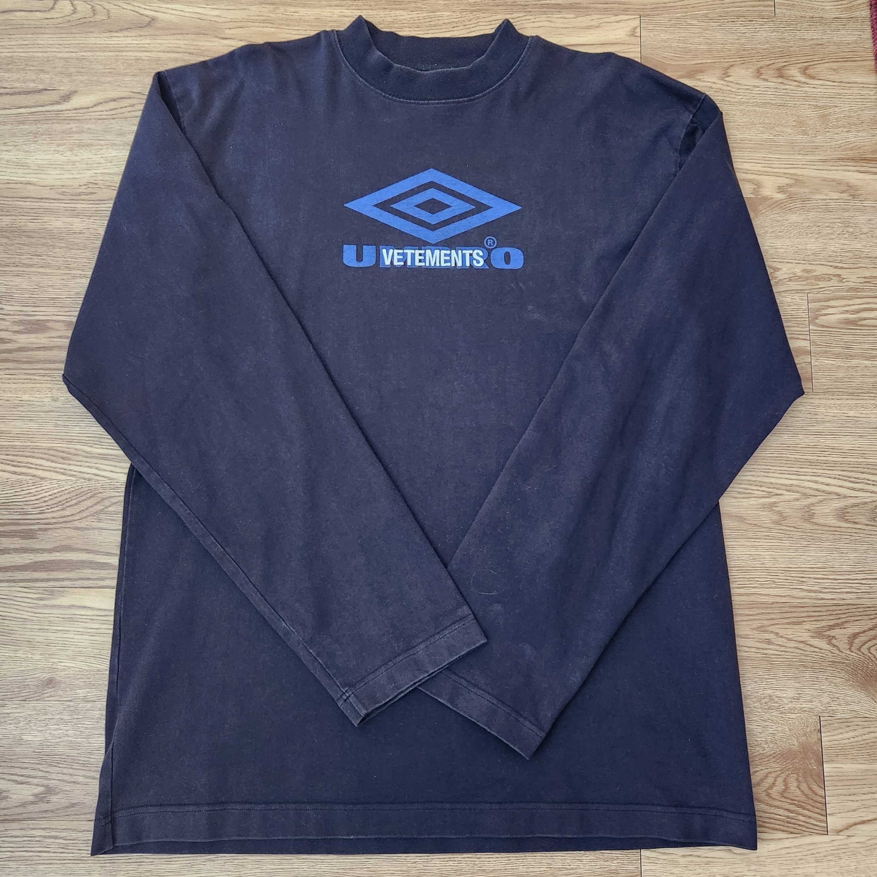 Vetements X Umbro Long Sleeve Shirt Hoodie, Sweatshirt | PodTeesHub.com