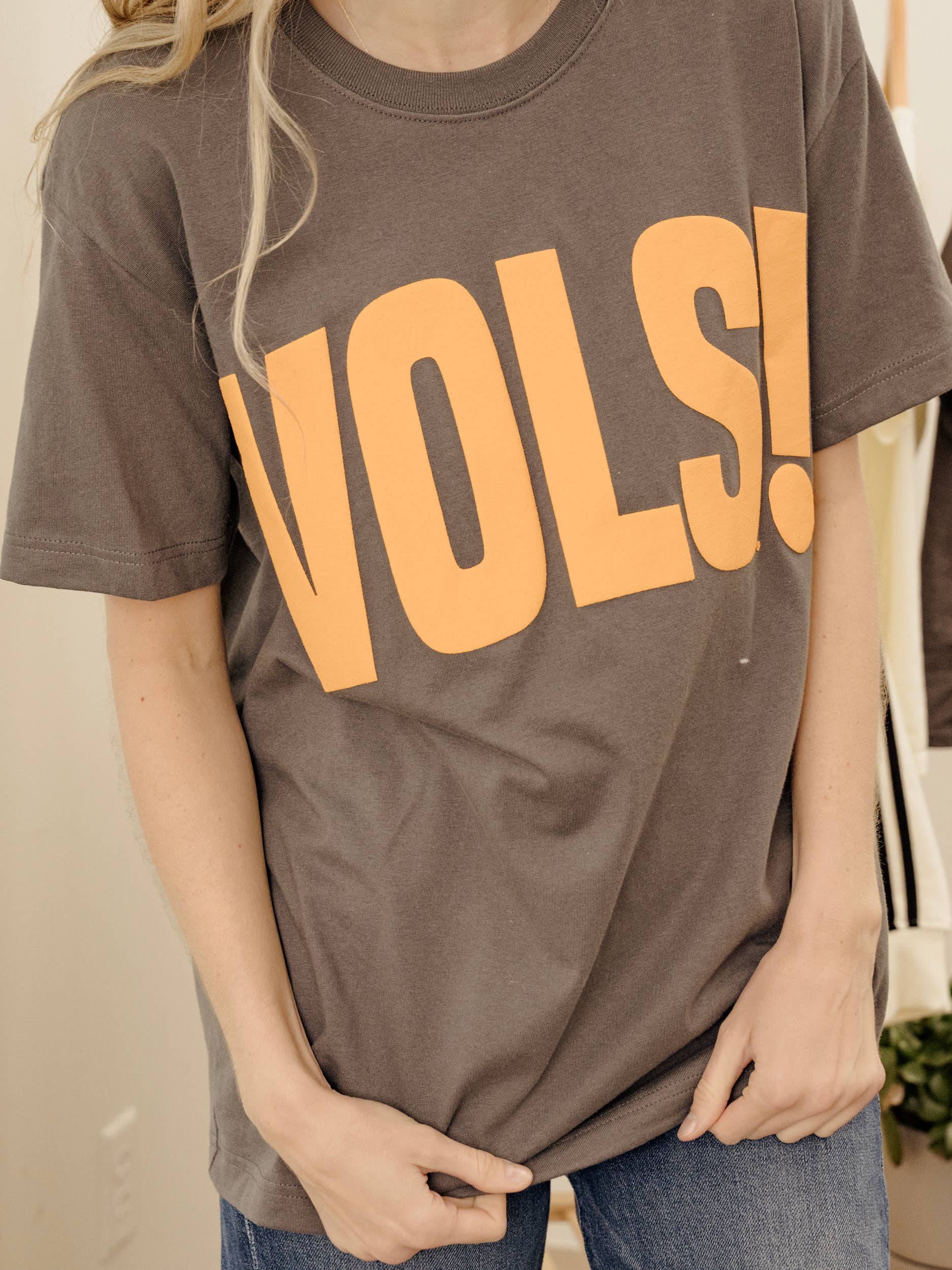 Tennessee Vols Mono Puff Ink Asphalt Heavyweight Tee Hoodie, Sweatshirt | PodTeesHub.com