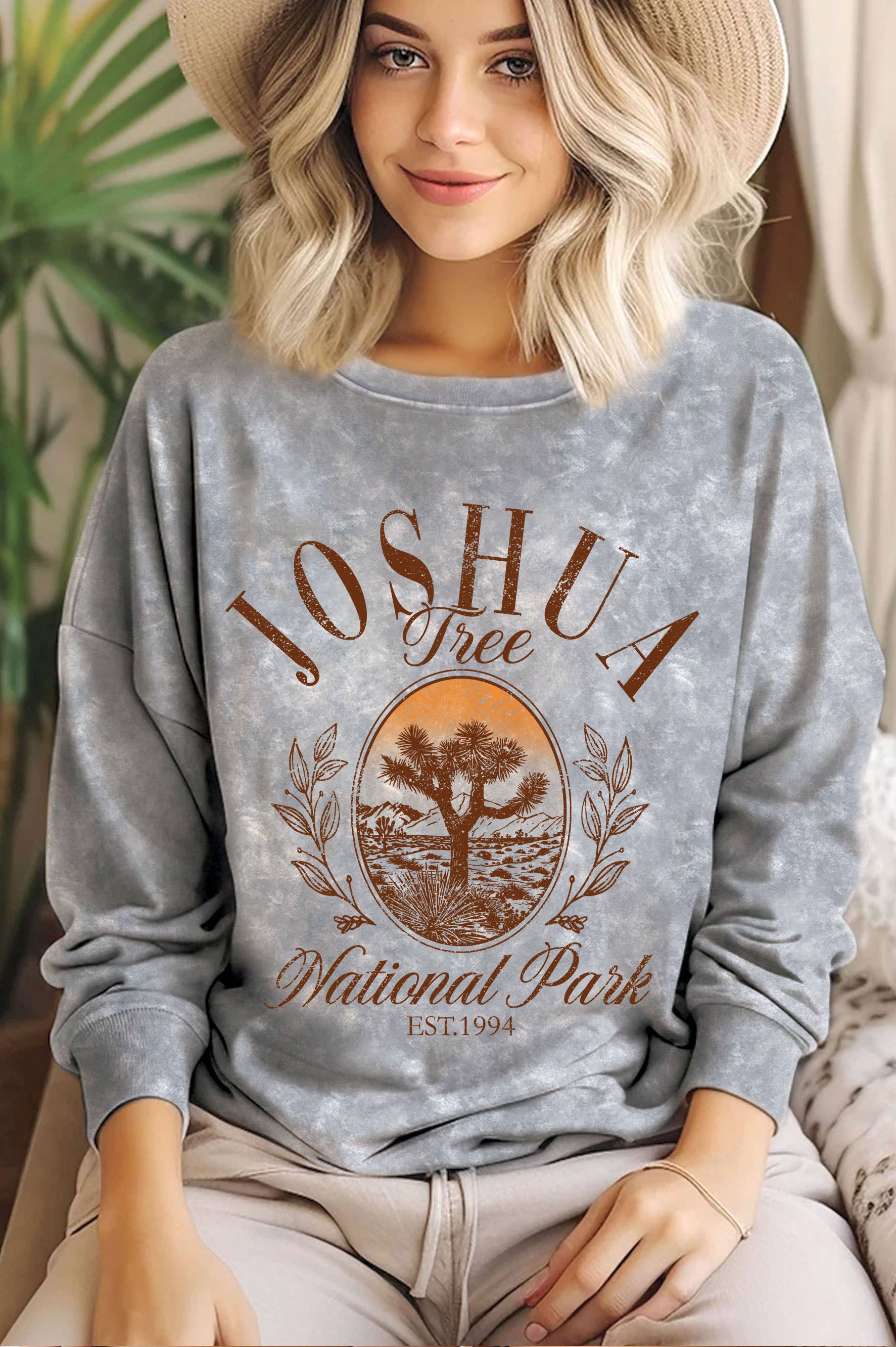 Joshua Tree National Park Mineral Graphic Brush Sweatshirt T-Shirts, Hoodie | PodTeesHub.com