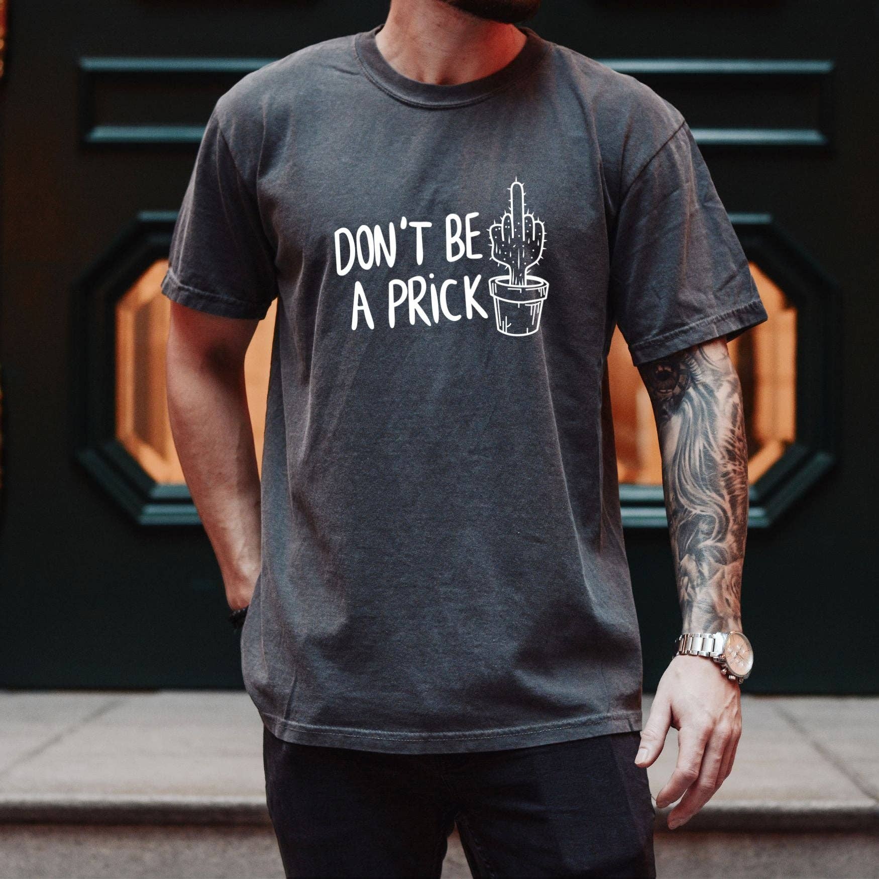 Don't Be A Pr*Ck Tshirt *Unisex Fit*164 Hoodie, Sweatshirt | PodTeesHub.com