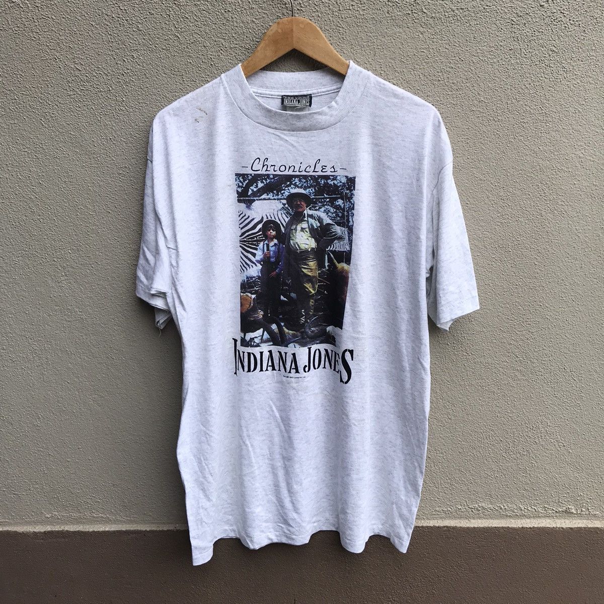 Vintage 90s Indiana Jones Chronicles Movie Lucas Film T-Shirts, Hoodie, Sweatshirt