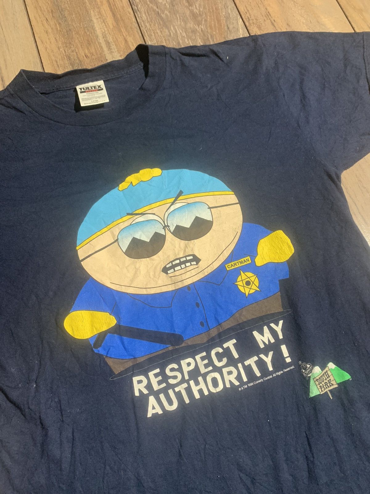 Vintage 90s South Park Cartman Made In Usa Tee Hoodie, Sweatshirt | PodTeesHub.com