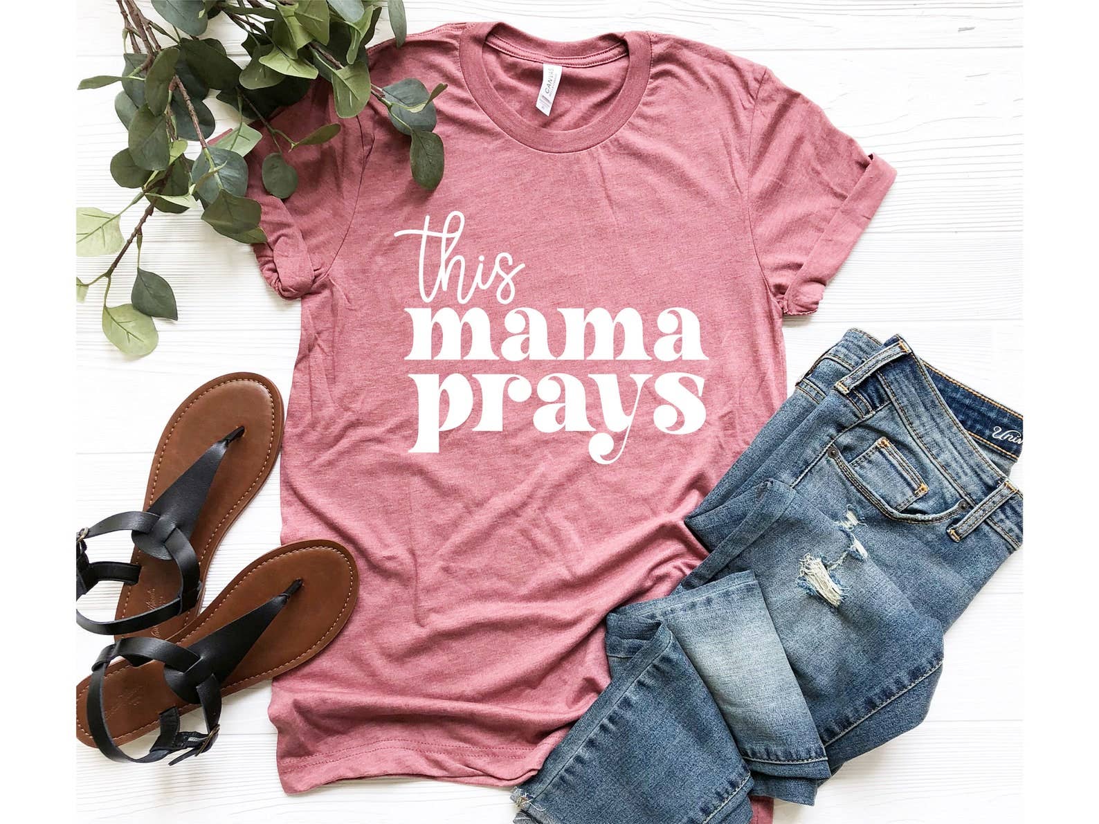 This Mama Prays T-Shirt Hoodie, Sweatshirt | PodTeesHub.com