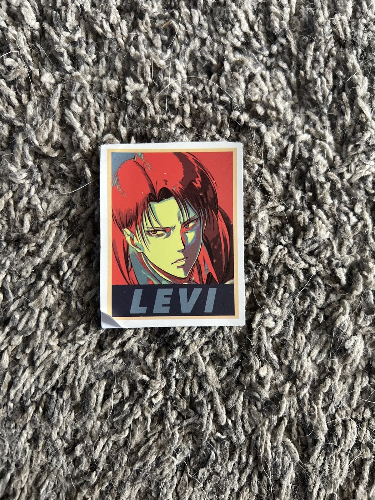 Hypebeast Attack On Titan Levi Ackerman Sticker T-Shirts, Hoodie, Sweatshirt | PodTeesHub.com