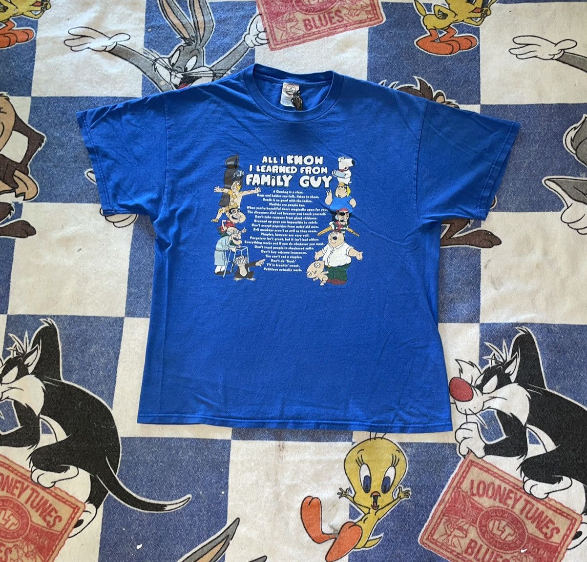 Vintage Family Guy Promo Tee Hoodie, Sweatshirt | PodTeesHub.com