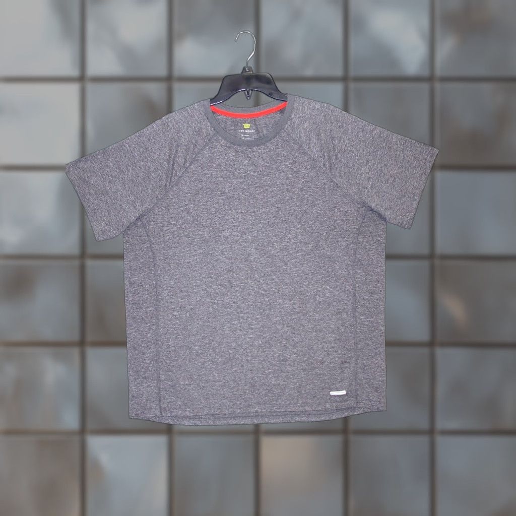 Gear Tek Gear Shirt Adult Extra Large Gray Athletic Outdoor Short Sleeve Mens Shirt Xl Gray Athl Hoodie, Sweatshirt