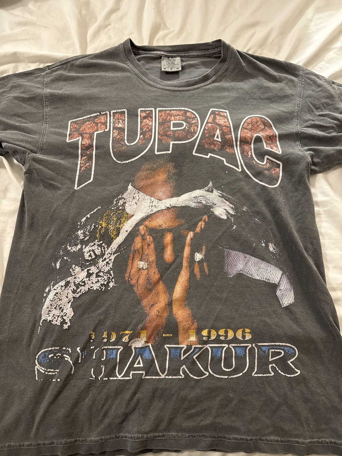 Rap Tees Black Tupac T Shirt Hoodie, Sweatshirt | PodTeesHub.com