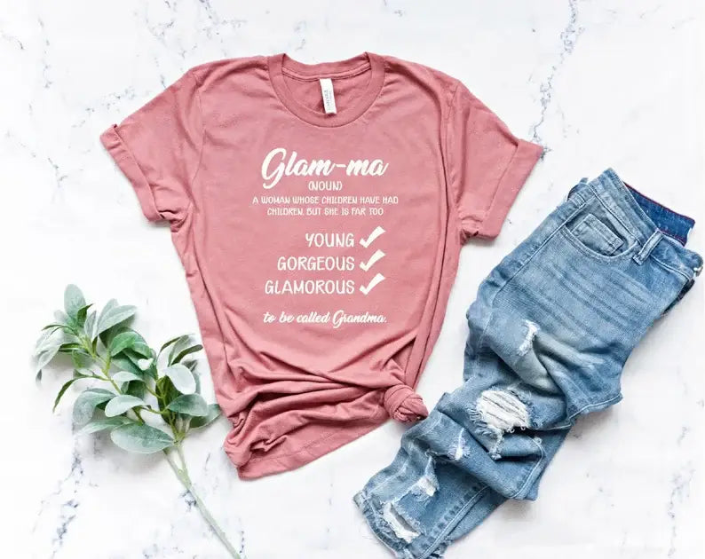 Glam-Ma Definition T-Shirt Hoodie, Sweatshirt | PodTeesHub.com