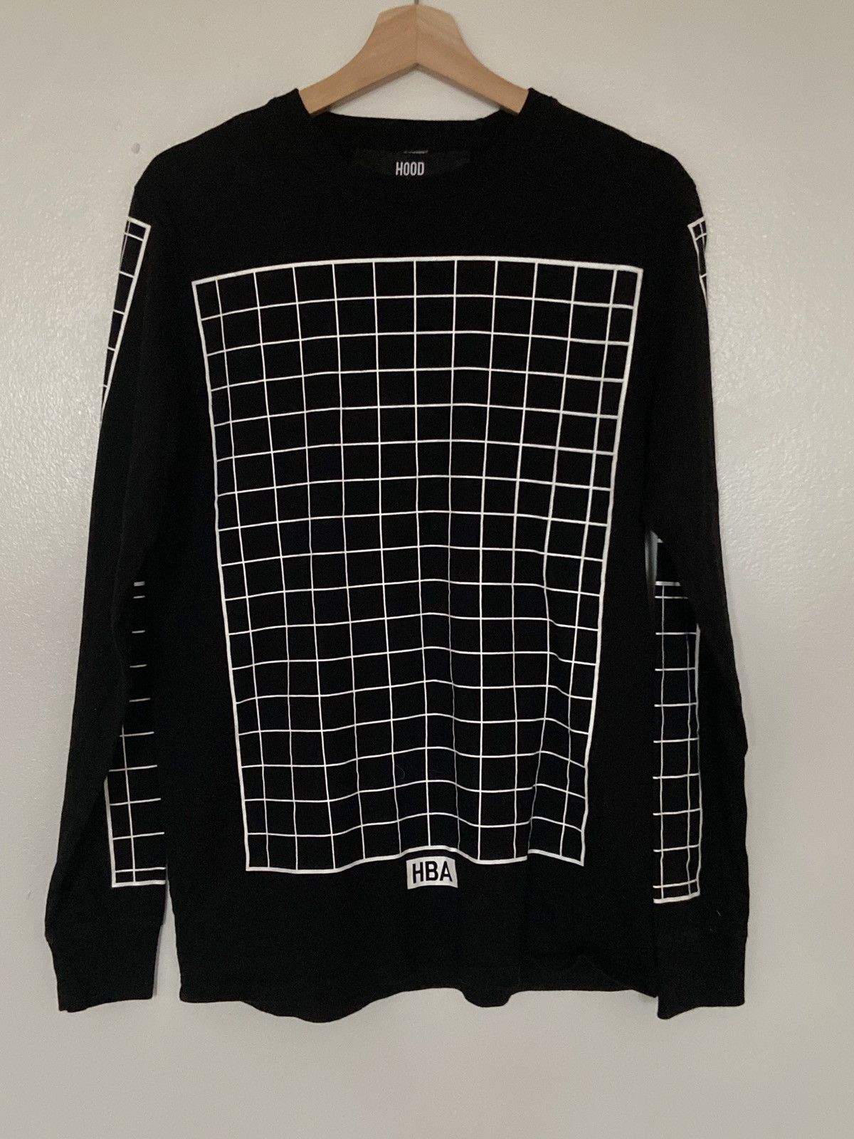 By Air Hood By Air Og Hba Grid Longsleeve T-Shirts, Hoodie, Sweatshirt | PodTeesHub.com