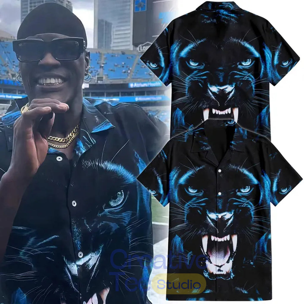 R-Truth Golf Wang Carolina Panthers Special Hawaiian Shirt