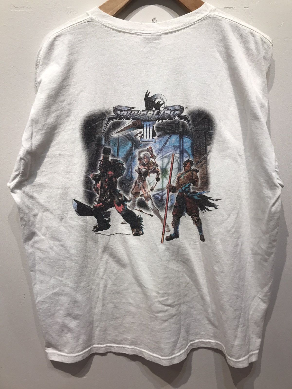 Playstation 2005 Vintage Soul Calibur 3 Namco Playstation Video Game T-Shirts, Hoodie, Sweatshirt
