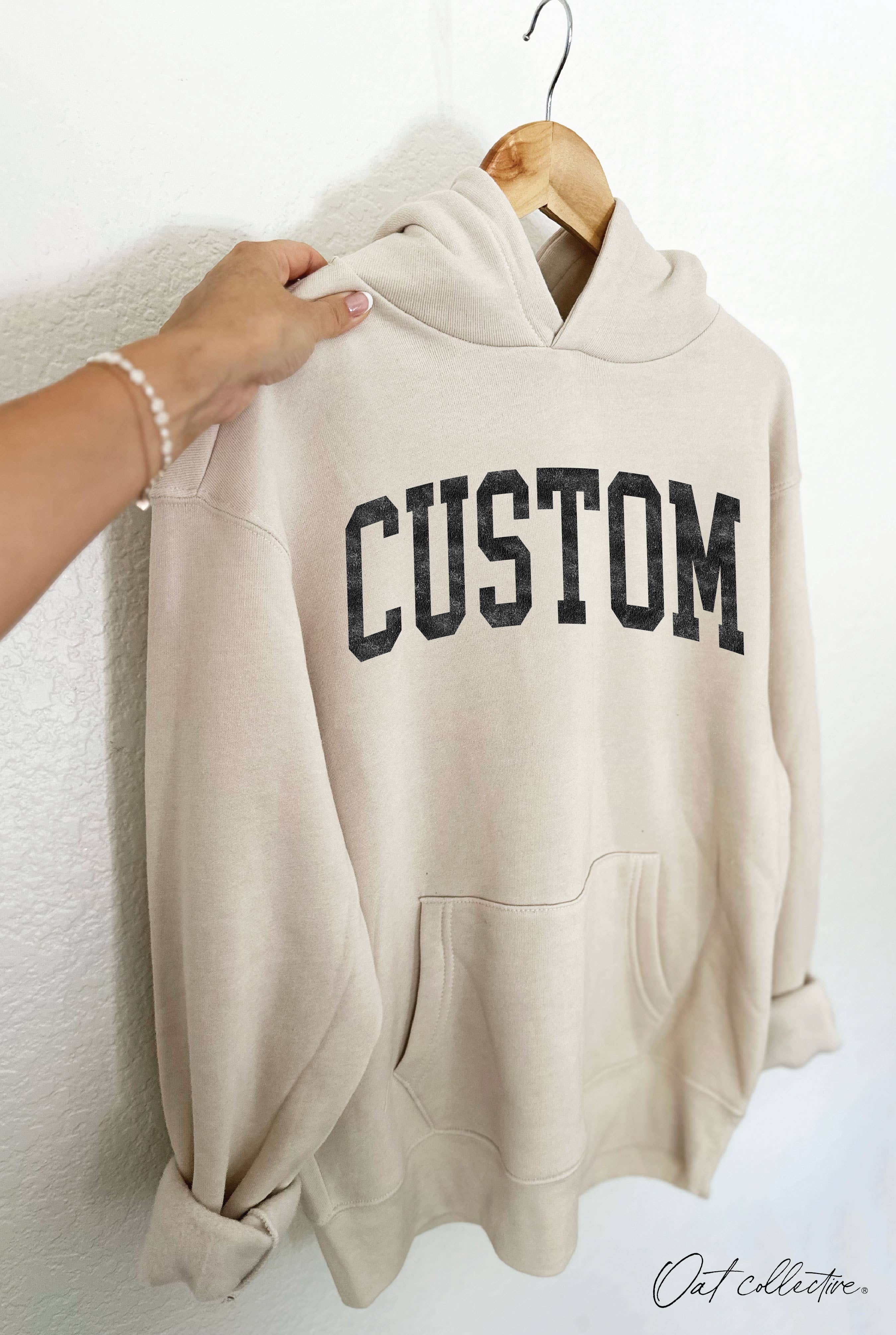 Custom Hoodie Pullover Sweatshirt T-Shirts | PodTeesHub.com