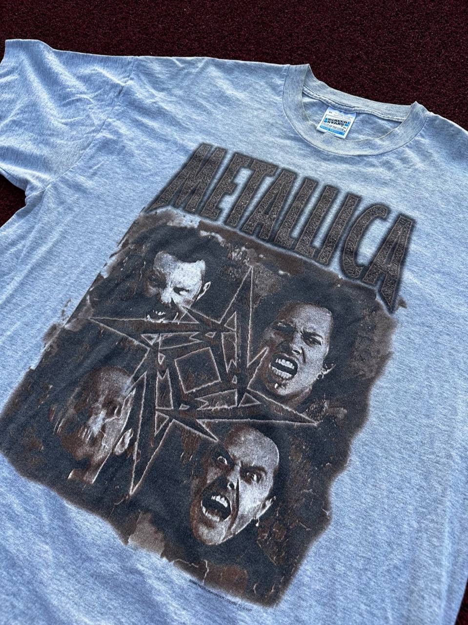 Metallica X Vintage 1996 Metallica T Shirt Poor Tooring Me Size Xl Hoodie, Sweatshirt | PodTeesHub.com