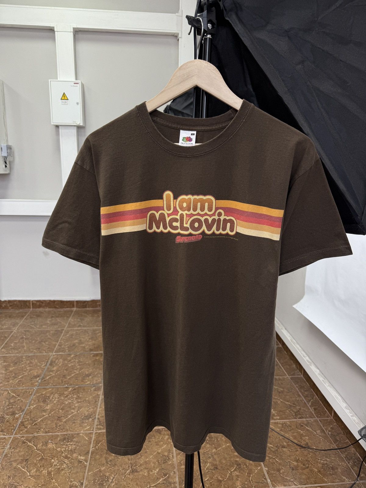 Fruit Loom Vintage 2008 I Am Mclovin Superbad Brown Rare Retro T-Shirts, Hoodie, Sweatshirt
