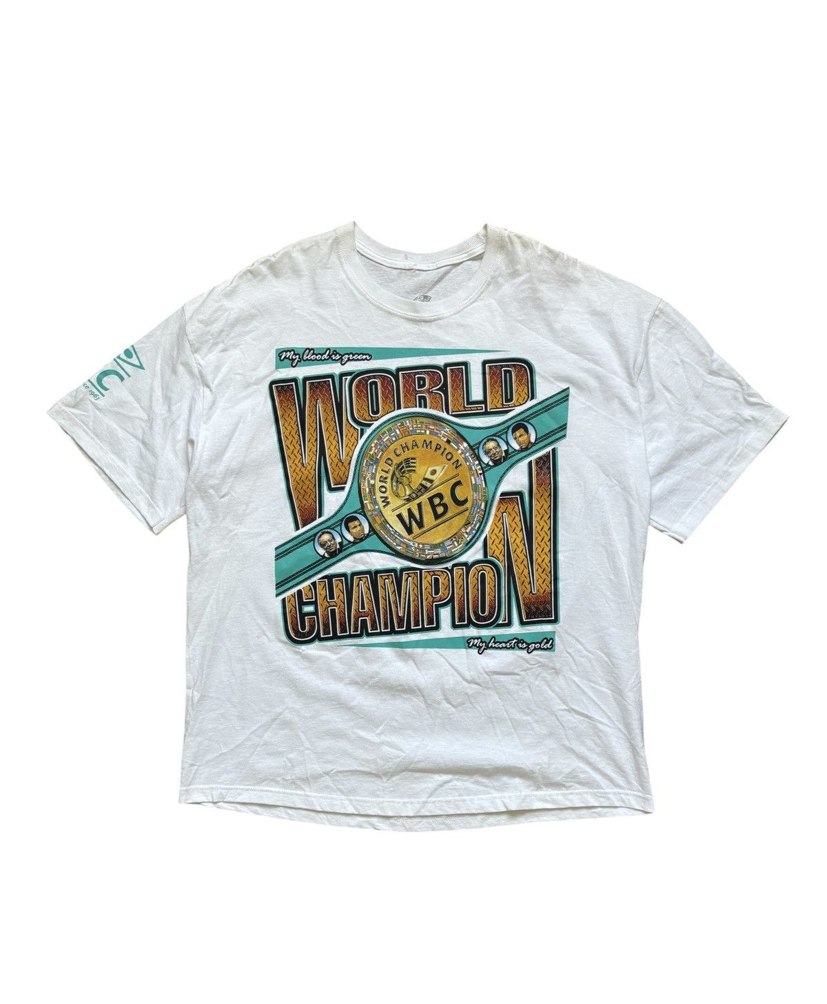 Band Tees Vintage Wbc Boxing Champions T Shirt Hoodie, Sweatshirt | PodTeesHub.com