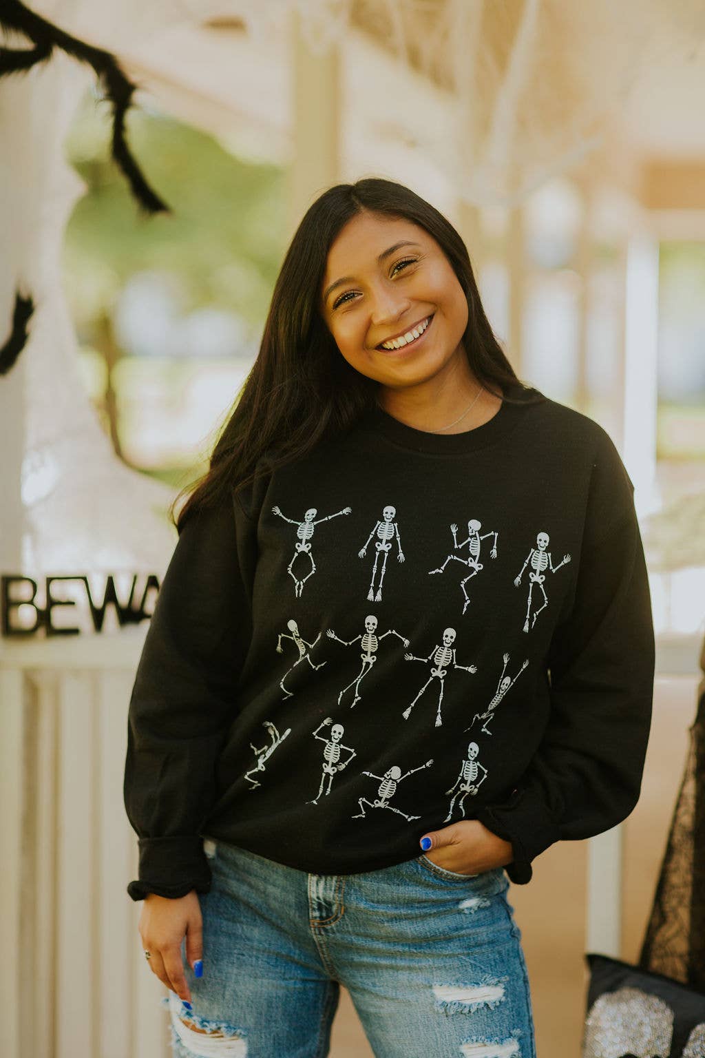 Dancing Skeletons Sweater T-Shirts, Hoodie, Sweatshirt | PodTeesHub.com