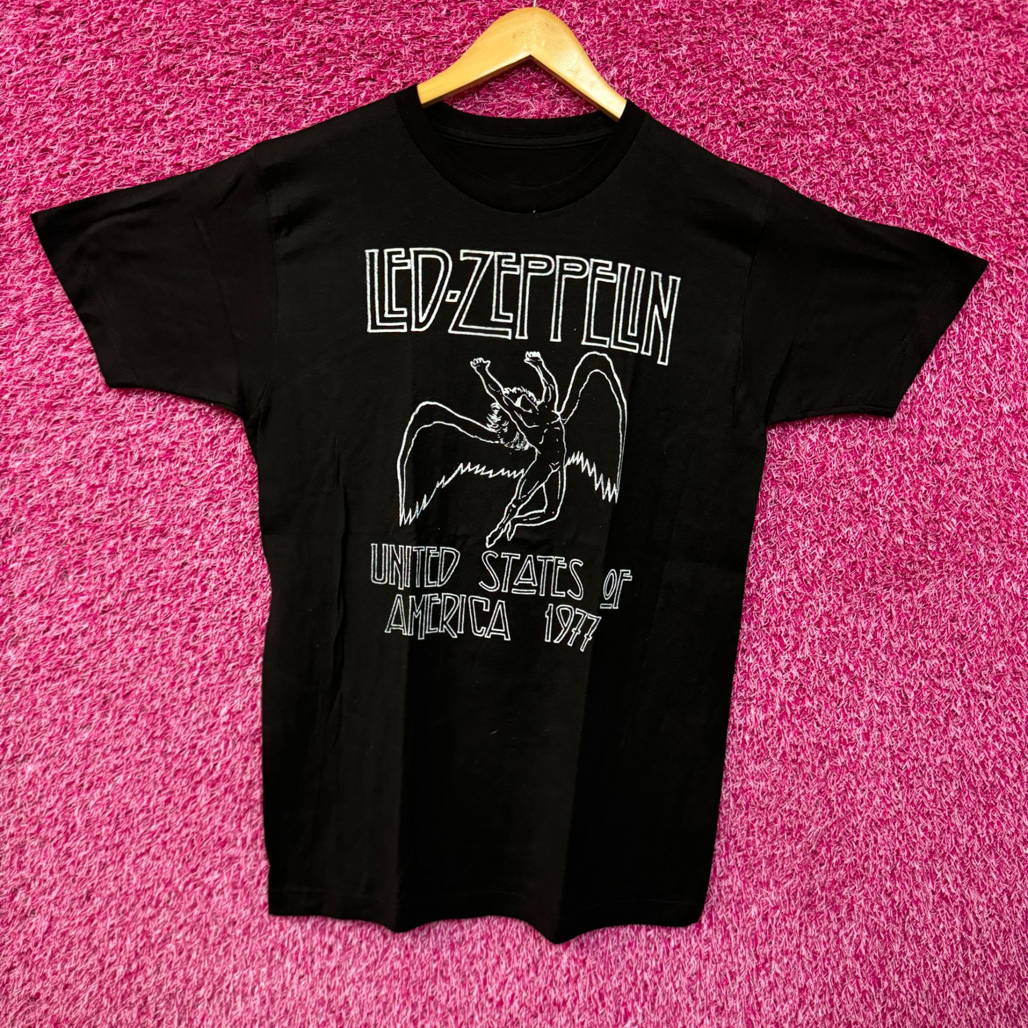 Zeppelin Led Zeppelin Icarus 1977 United States Tour Rock Band Tee S Hoodie, Sweatshirt | PodTeesHub.com