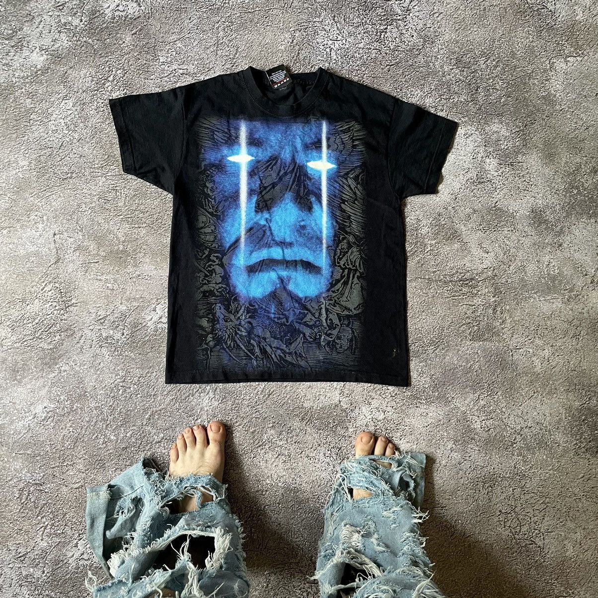 Band Tees Vintage Y2k Undertaker Face Blood Dead Creepy Horror Tee Hoodie, Sweatshirt | PodTeesHub.com