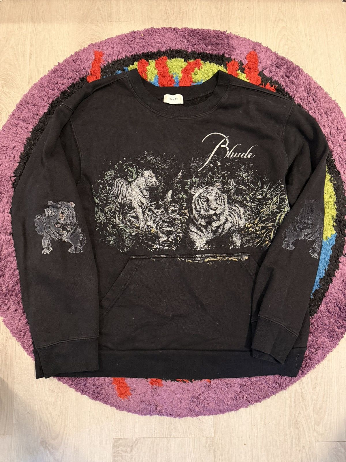 Rhude Animal Sweatshirt Sz 2xl T-Shirts, Hoodie | PodTeesHub.com