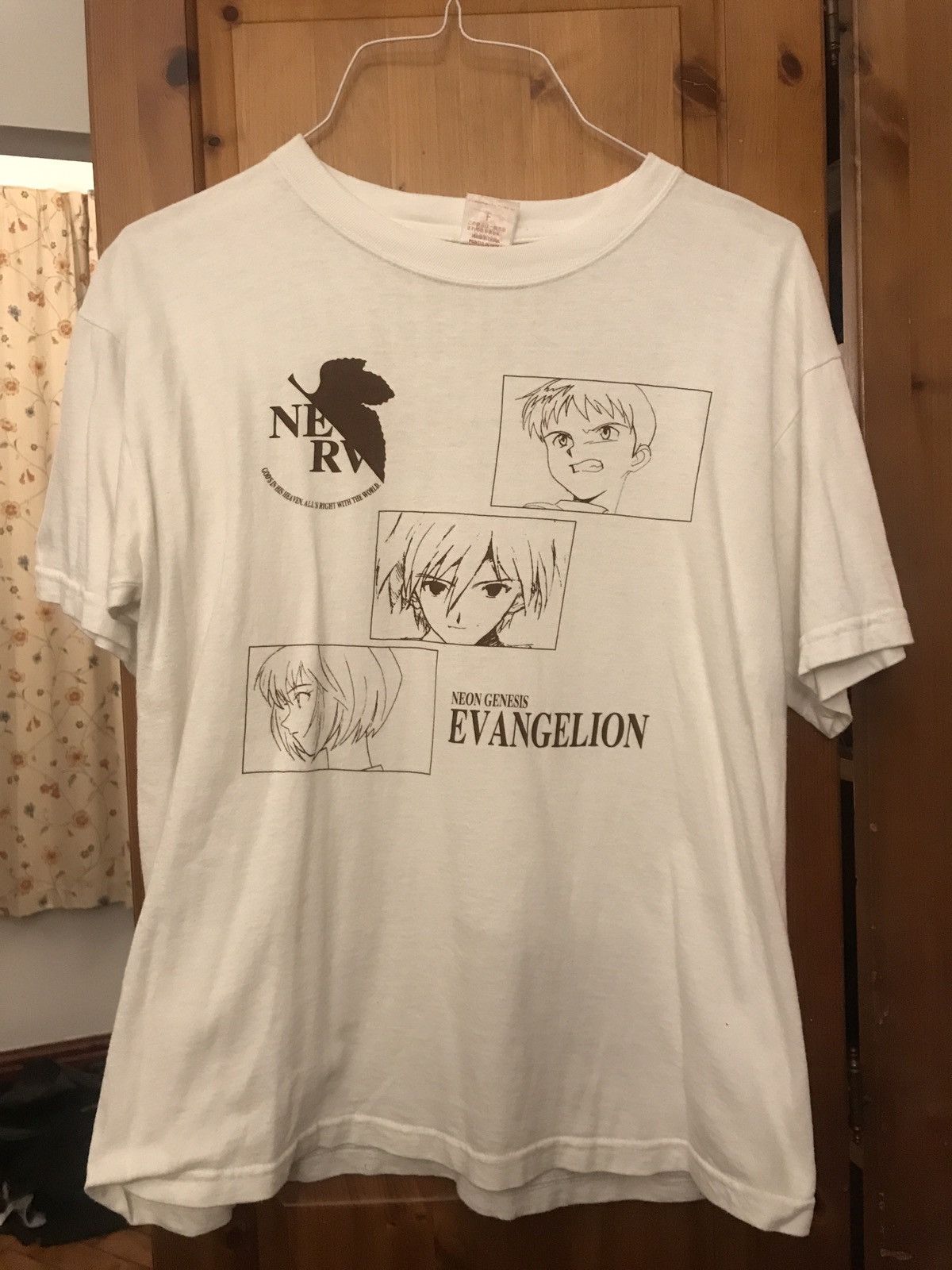 Vintage 1997 Neon Genesis Evangelion Shirt T-Shirts, Hoodie, Sweatshirt