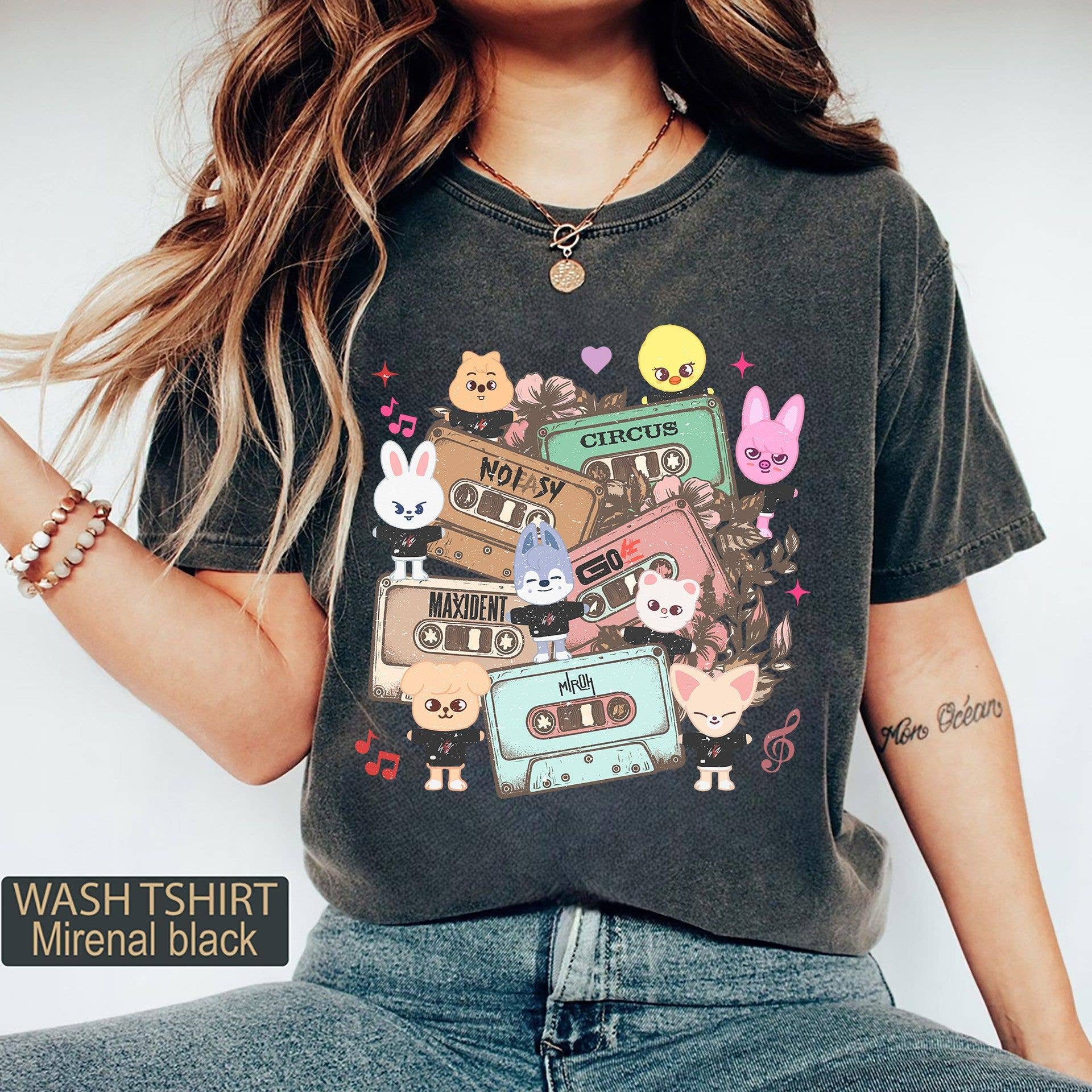 Stray Kids Skzoo Chibi Characters Sweatshirt T-Shirts, Hoodie | PodTeesHub.com