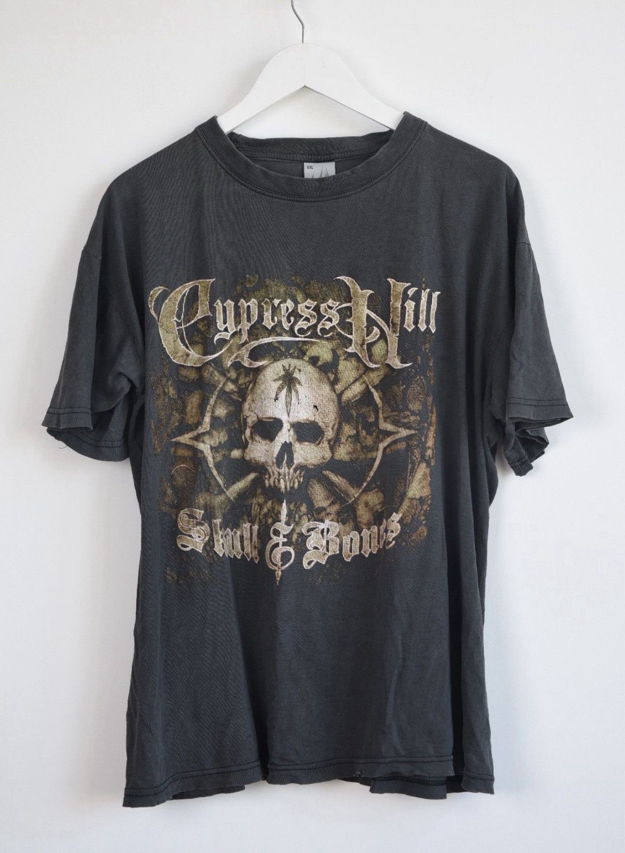 Rap Tees Cypress Hill Skull Bones Vintage Faded Tee Hoodie, Sweatshirt | PodTeesHub.com