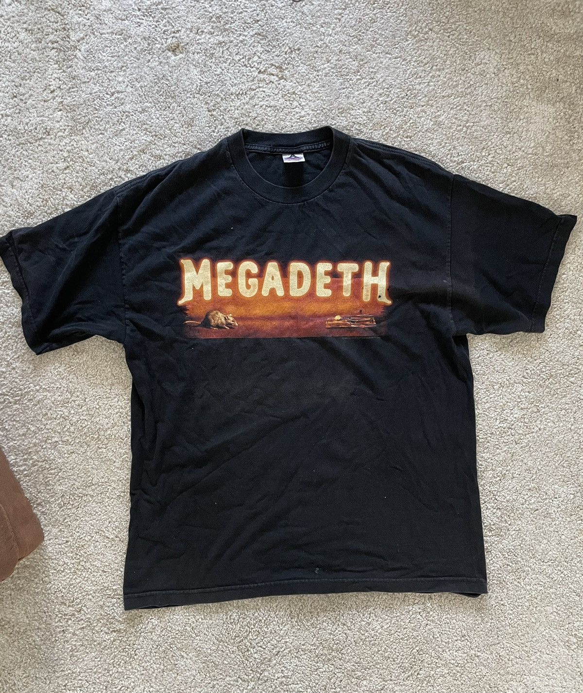 Vintage Megadeth 1999 Us Tour Merch Tee Hoodie, Sweatshirt | PodTeesHub.com