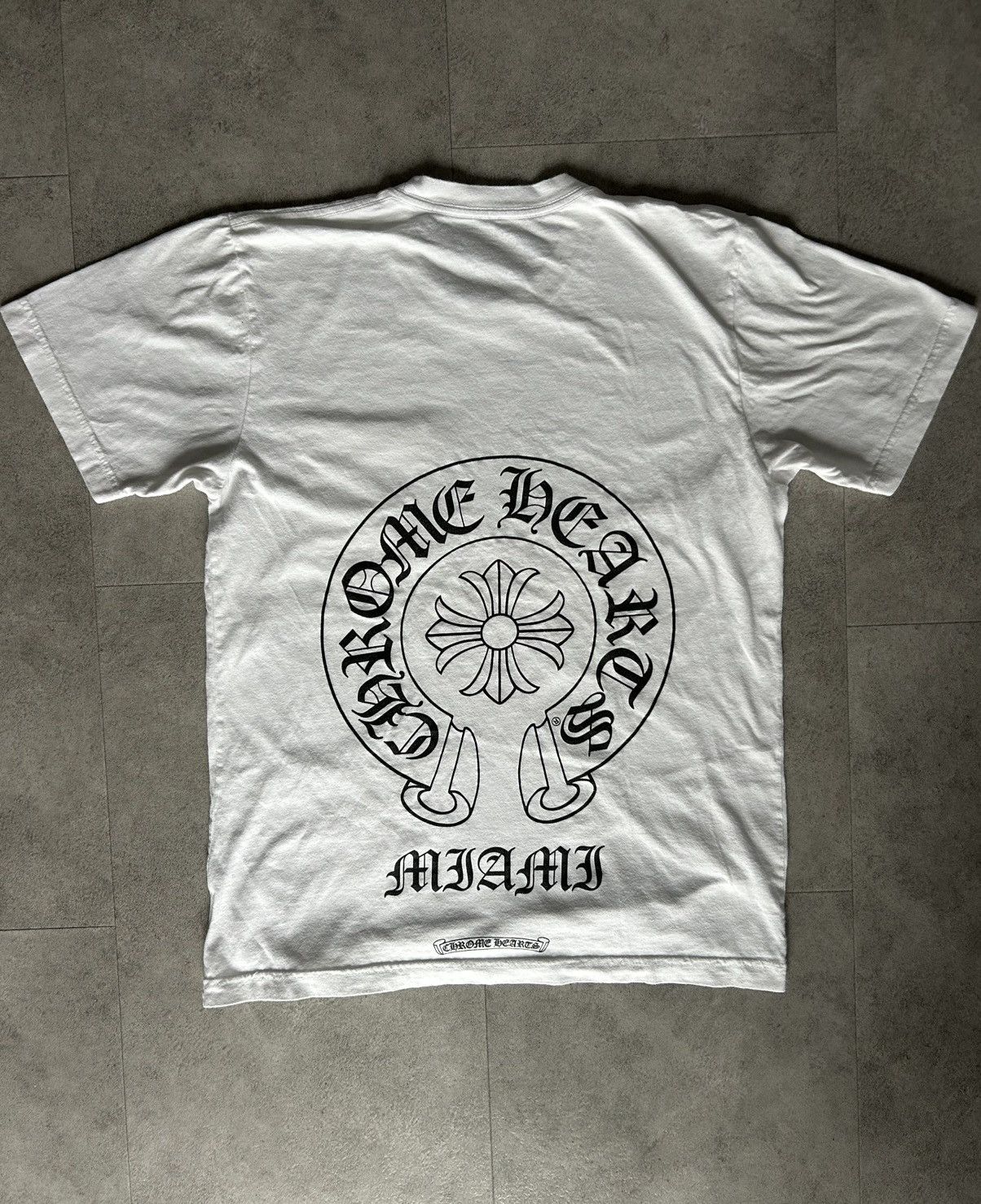 Hearts Chrome Hearts Miami Exclusive White T Shirt Hoodie, Sweatshirt | PodTeesHub.com