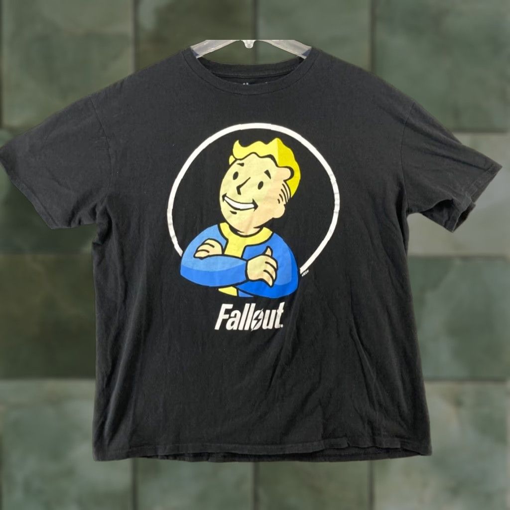 Logo 7 Bethesda Gaming T Shirt Black Xl Short Sleeve Graphic Print Mens Hoodie, Sweatshirt | PodTeesHub.com