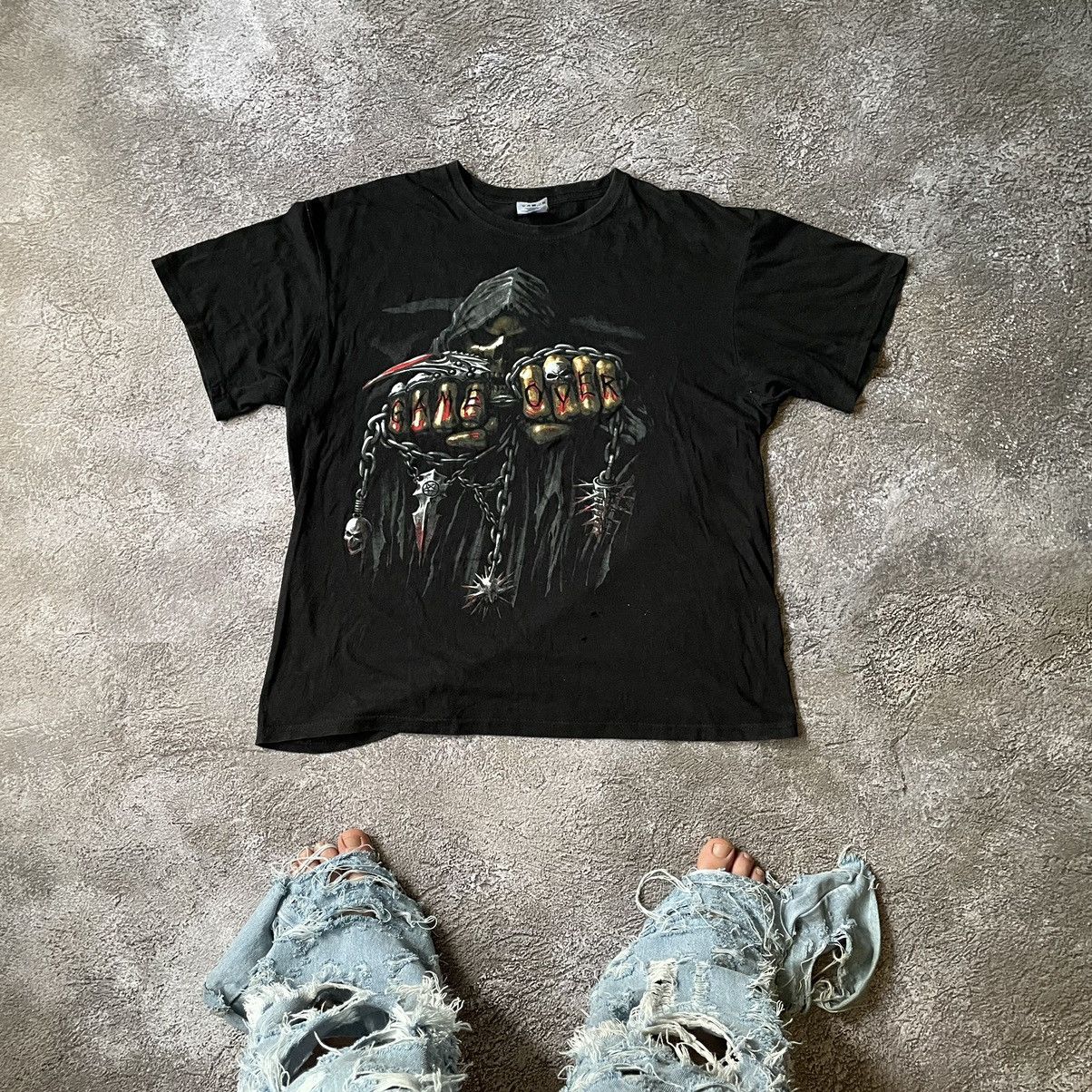 Band Tees Vintage Y2k Skulls Vamp Face Blood Dead Creepy Horror Tee Hoodie, Sweatshirt | PodTeesHub.com