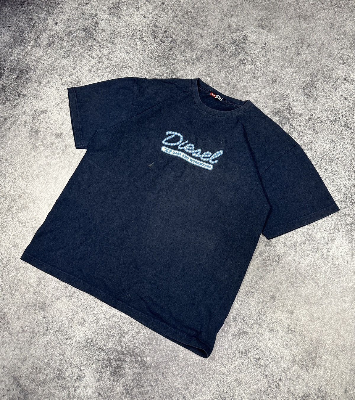 Y2k Vintage Diesel Logo T Shirt Streetwear Very Rare Opium M Hoodie, Sweatshirt | PodTeesHub.com
