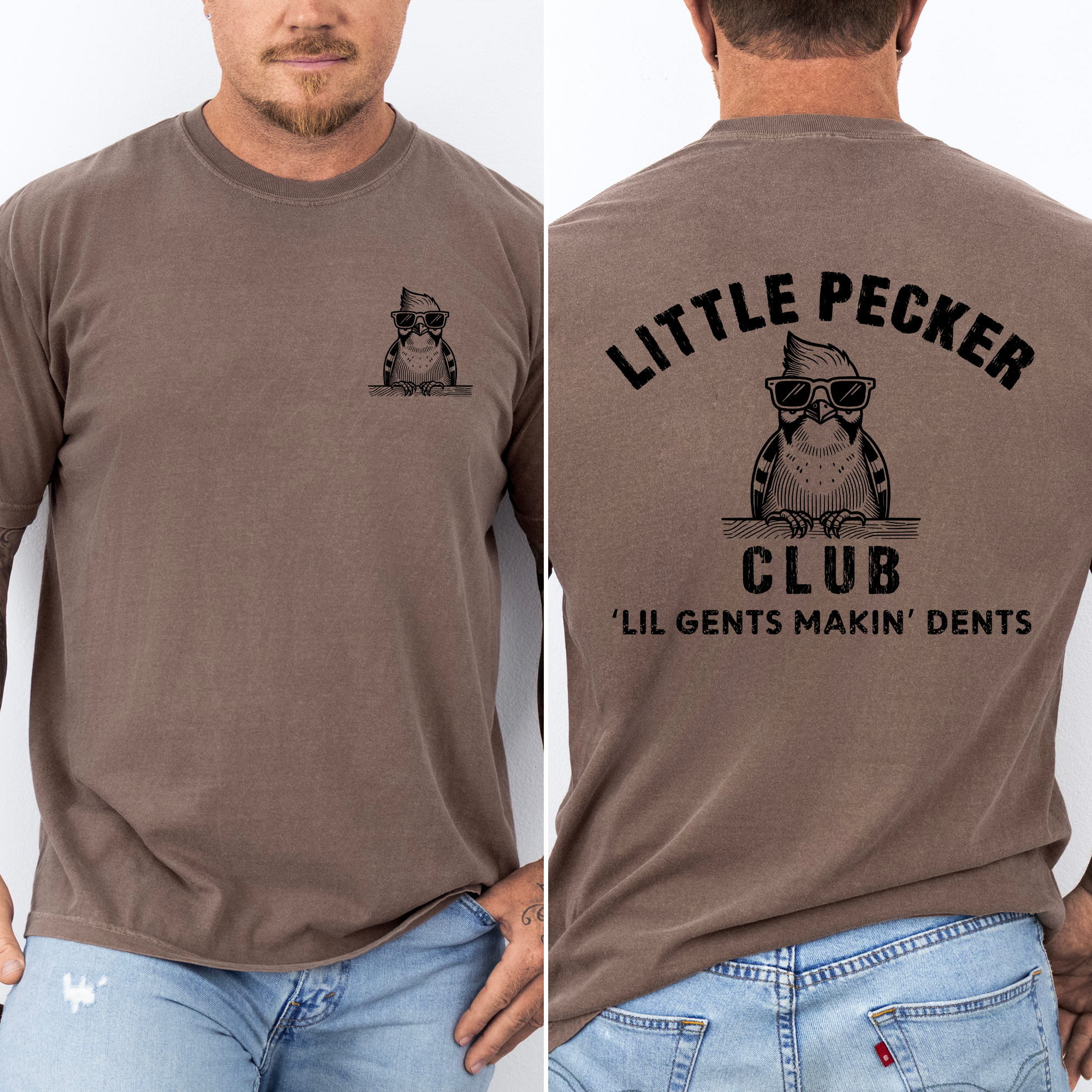 Little Pecker Club, Funny, Dad, Father's Day Husband T-Shirt Hoodie, Sweatshirt | PodTeesHub.com