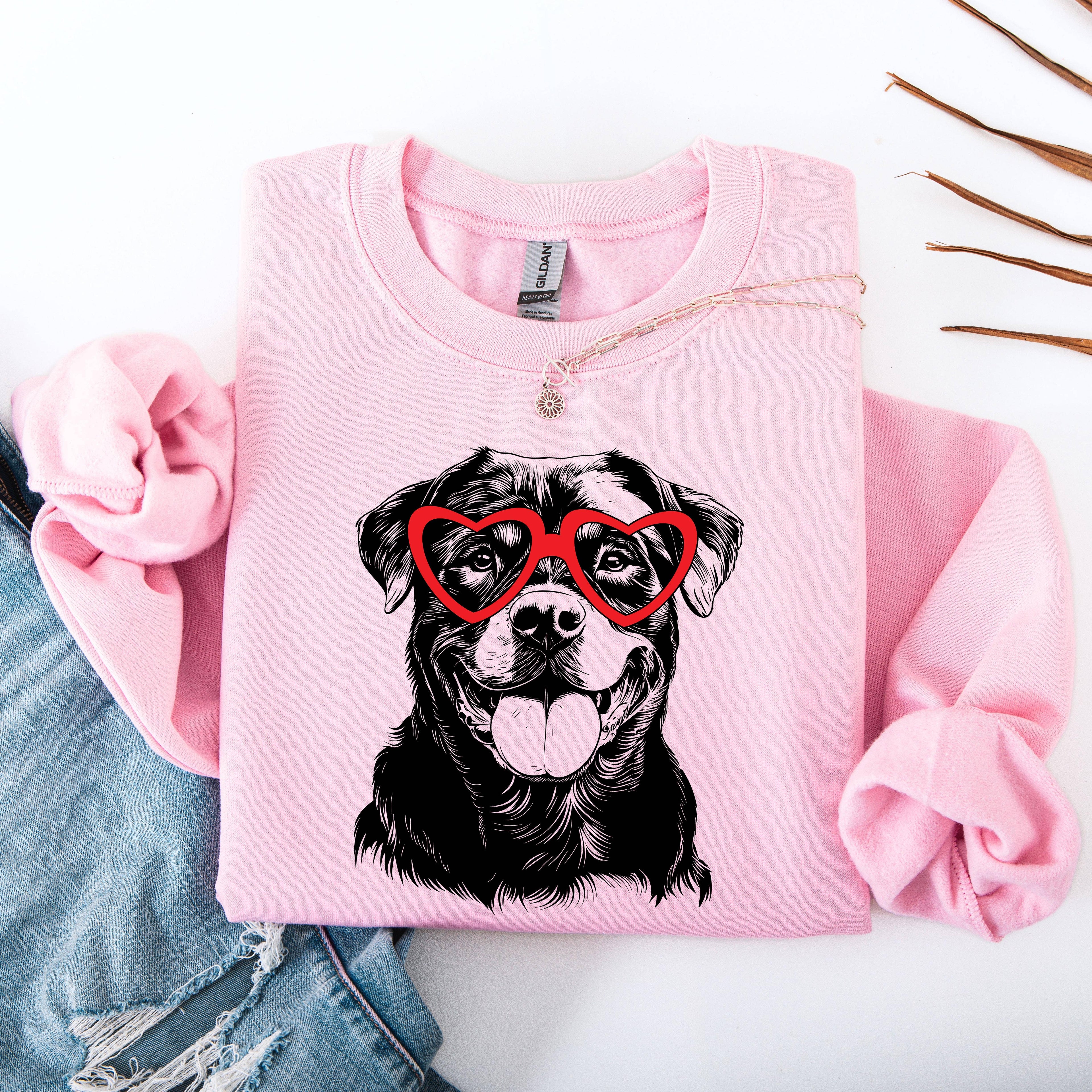 Rottweiler, Dog Lover Apparel, Pet Dog Breed Cute Sweatshirt T-Shirts, Hoodie | PodTeesHub.com