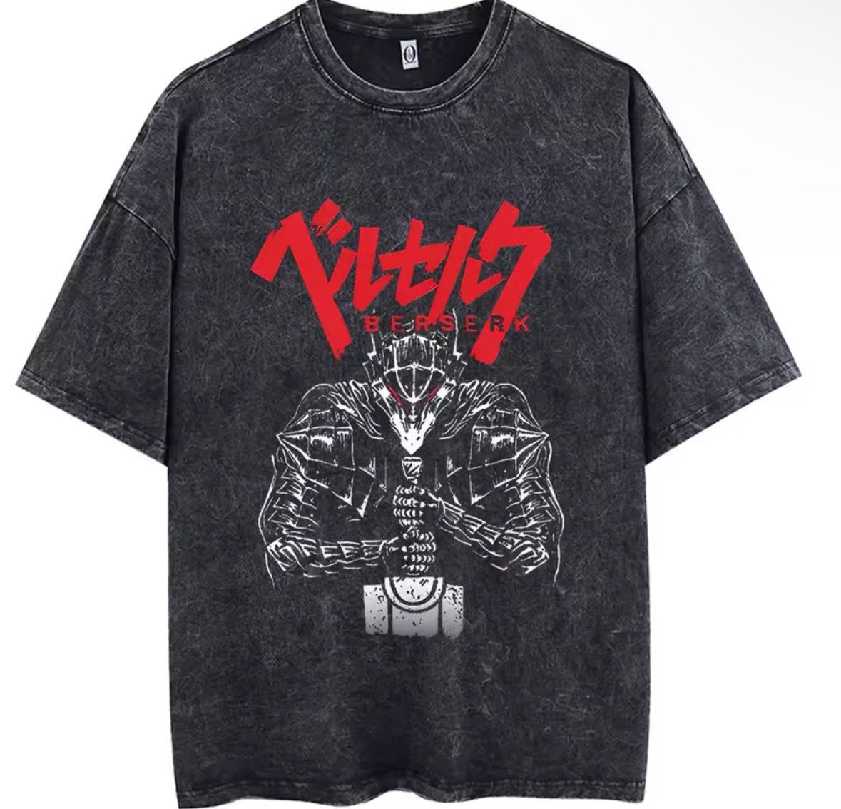 Y2k Vintage Berserk Anime Washed Short Sleeve T-Shirts, Hoodie, Sweatshirt