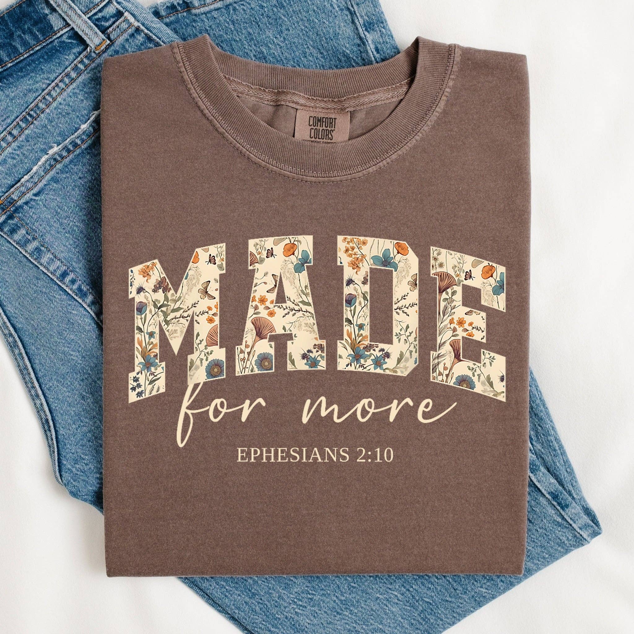 Made For More Espresso Tee Hoodie, Sweatshirt | PodTeesHub.com