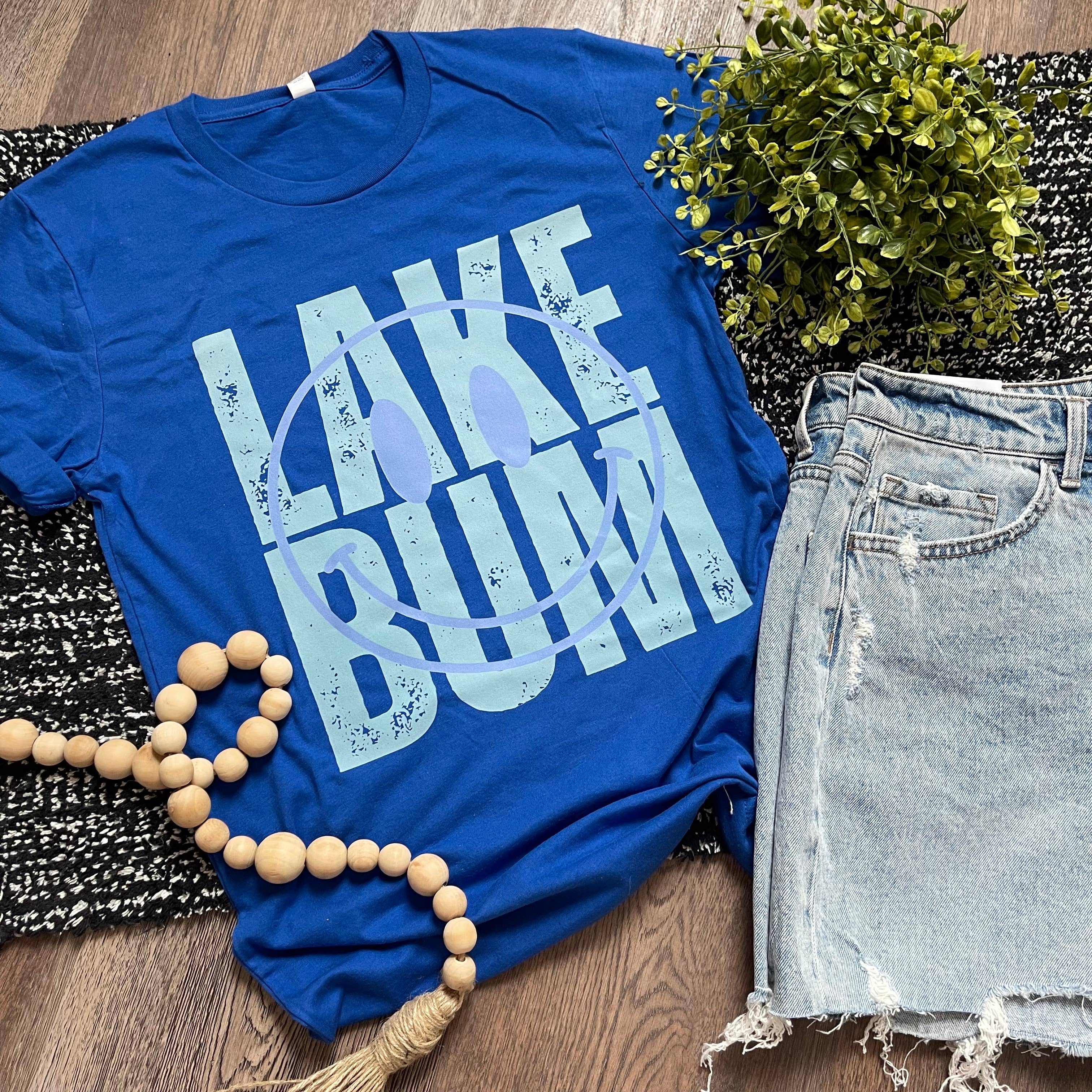 Teal Lake Bum Tee Hoodie, Sweatshirt | PodTeesHub.com