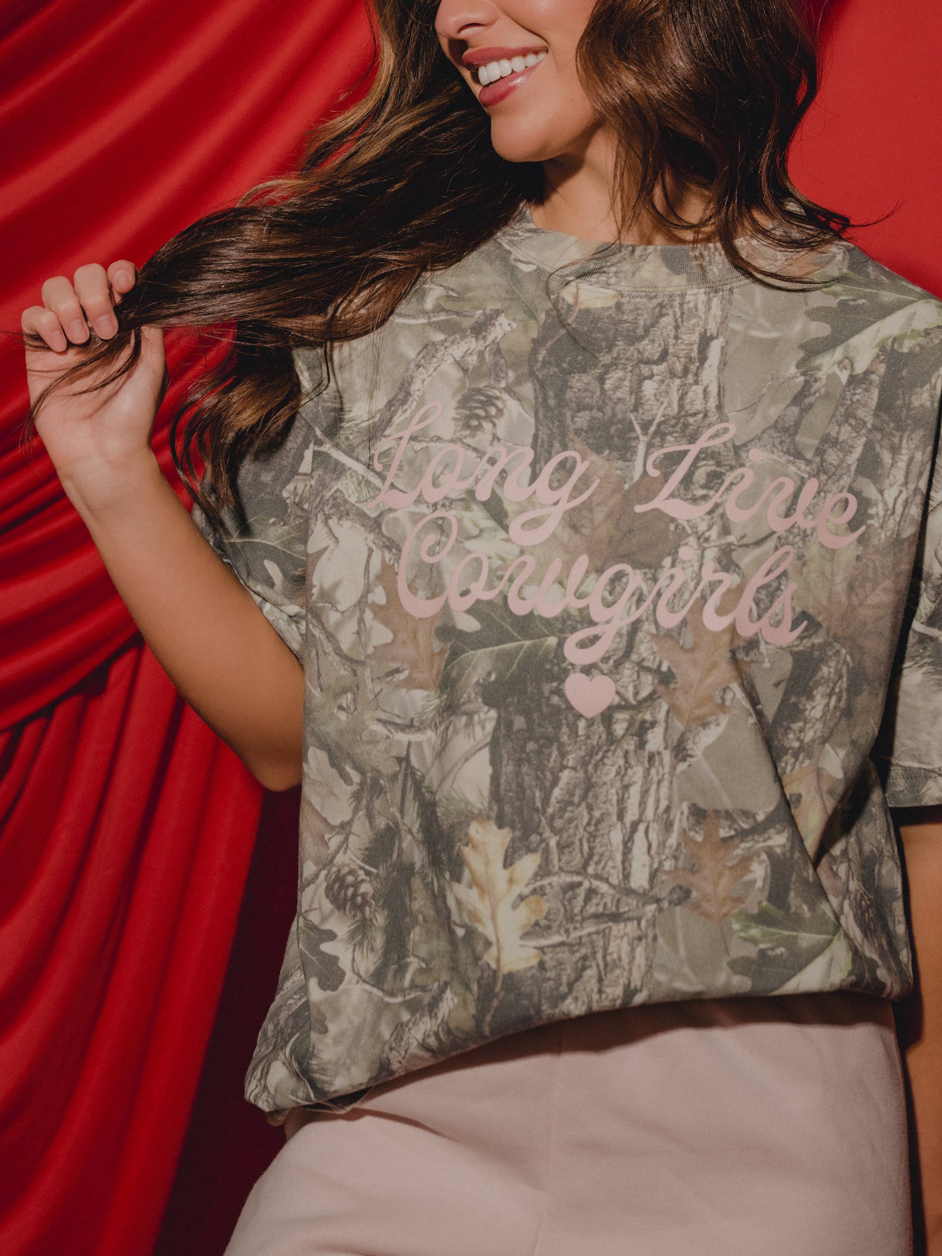 Long Live Cowgirls Camo Tee Hoodie, Sweatshirt | PodTeesHub.com