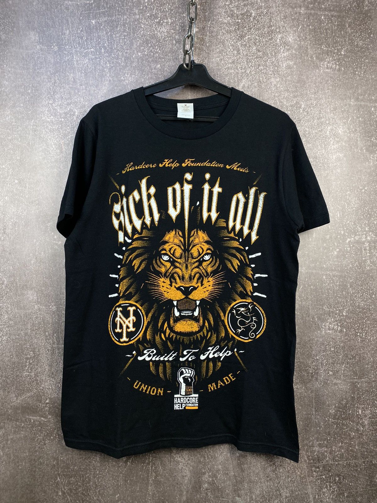 Vintage 90s Sick Of It All Band Tee Hardcore Punk Hoodie, Sweatshirt | PodTeesHub.com