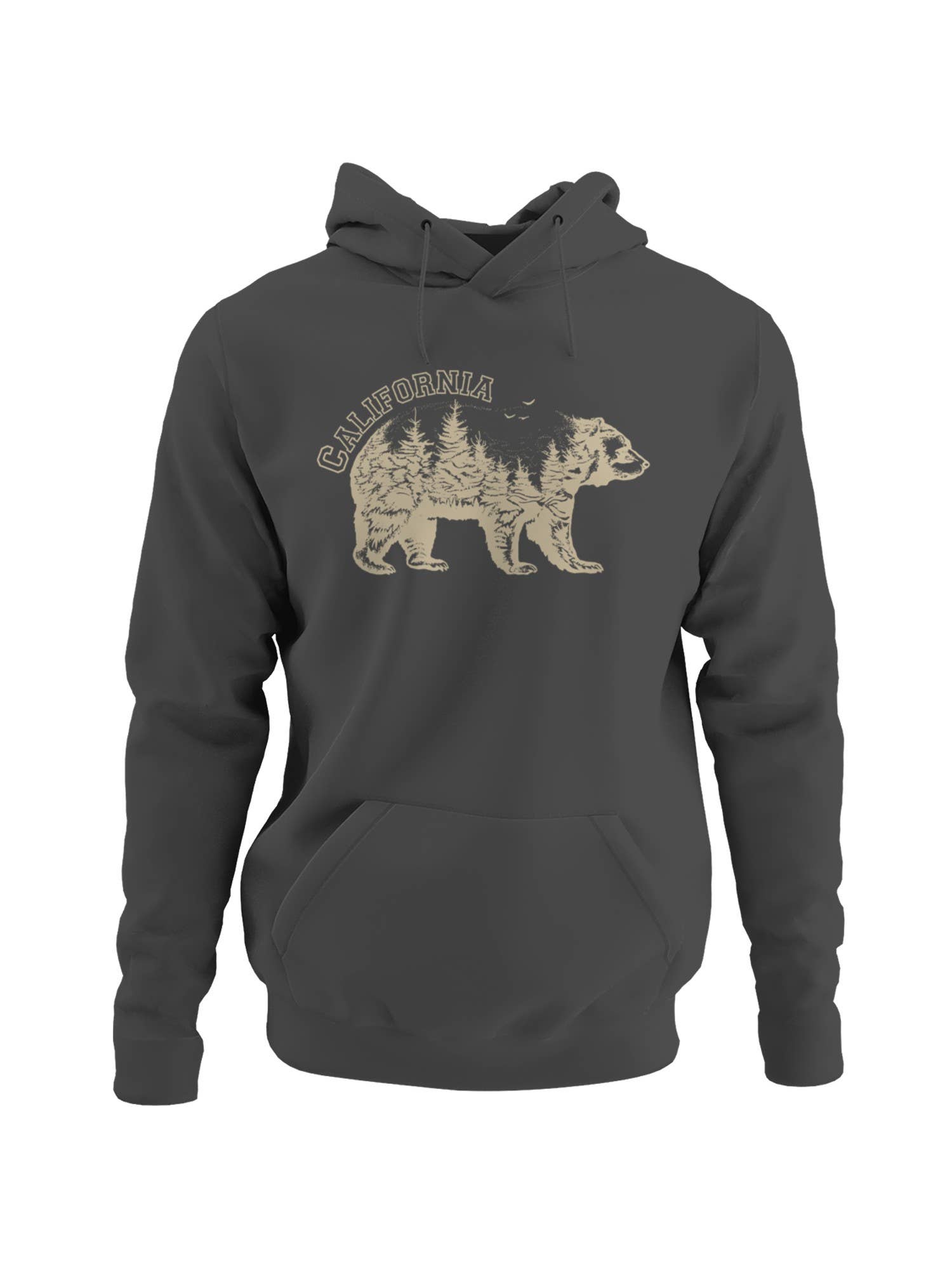 California Bear Graphic  Men's Hoodie T-Shirts, Sweatshirt | PodTeesHub.com