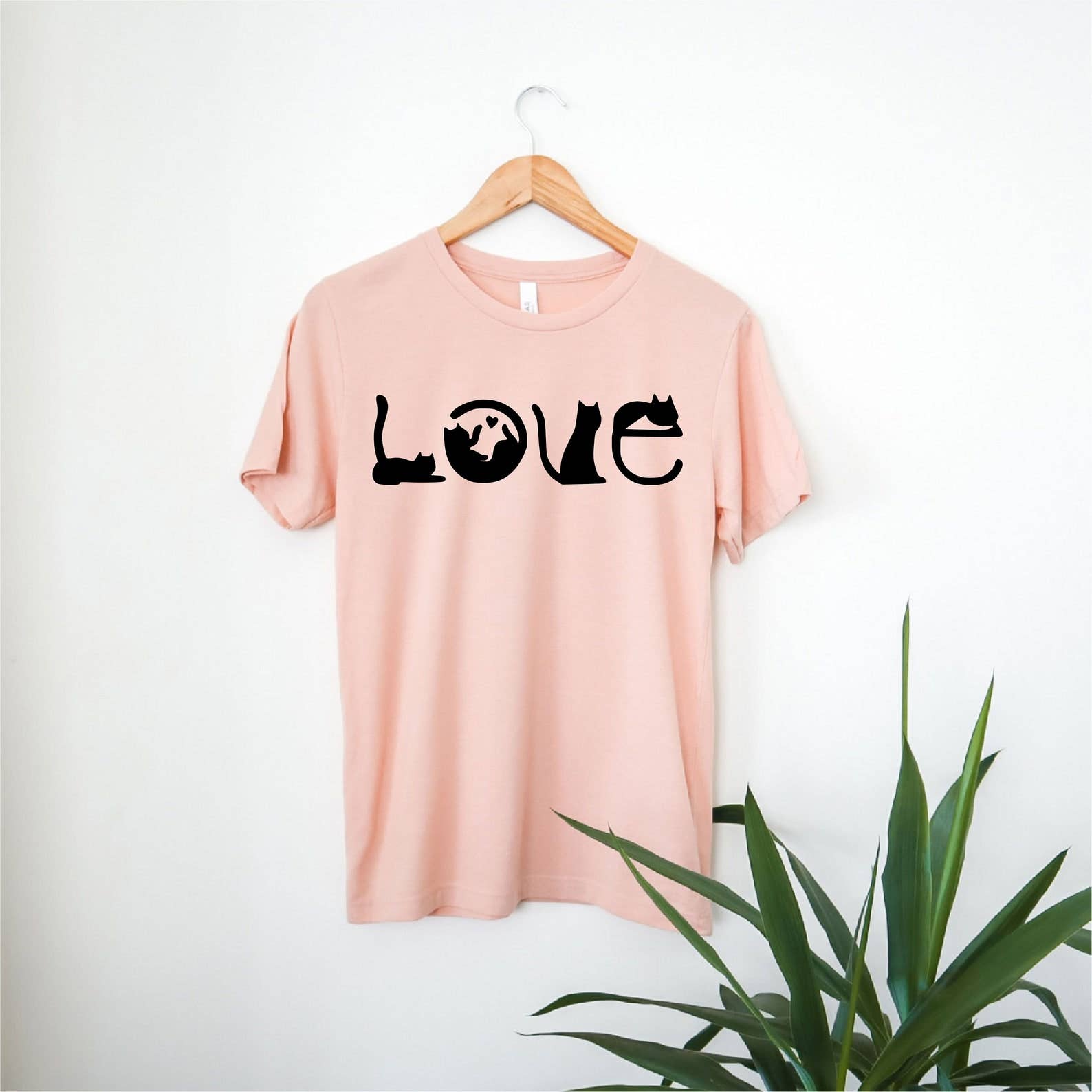 Cat Love T-Shirt Hoodie, Sweatshirt | PodTeesHub.com