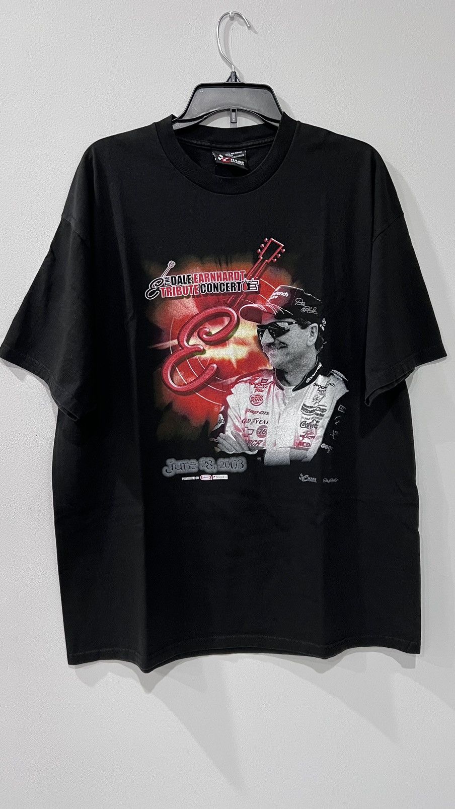 Vintage 2003 Dale Earnhardt Tribute Concert T Shirt Size Large Hoodie, Sweatshirt | PodTeesHub.com