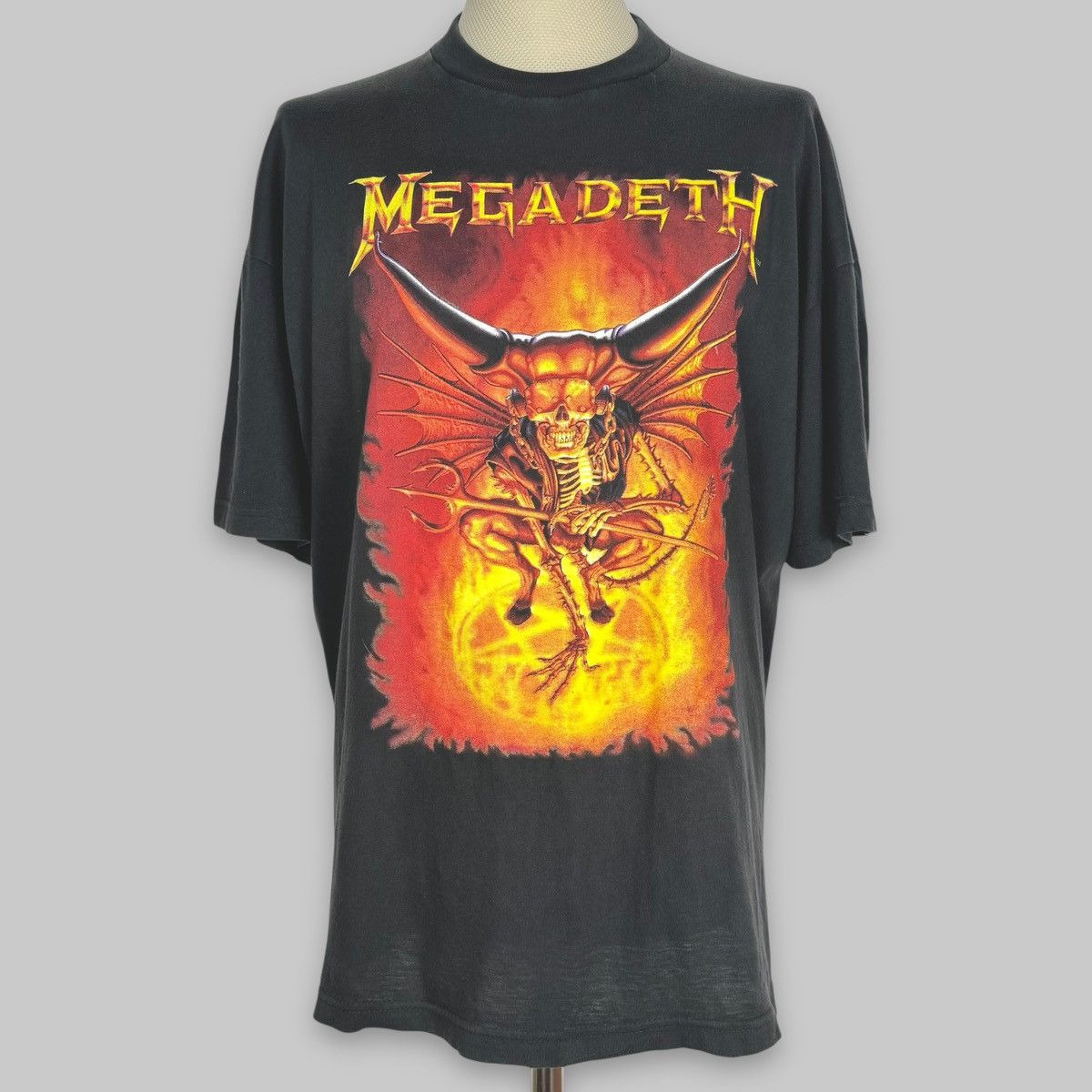 Band Tees Vintage 1992 Megadeth 4 Shows Exclusive Rare Tour T Shirt Hoodie, Sweatshirt | PodTeesHub.com