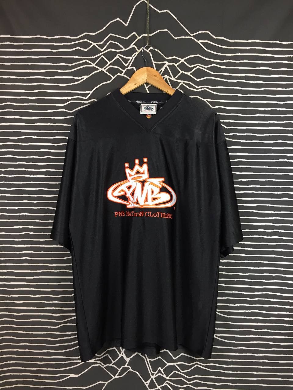 Vintage Vtg Pnb Nation Embroidered Graffiti Art Logo Hip Hop Tee Hoodie, Sweatshirt | PodTeesHub.com